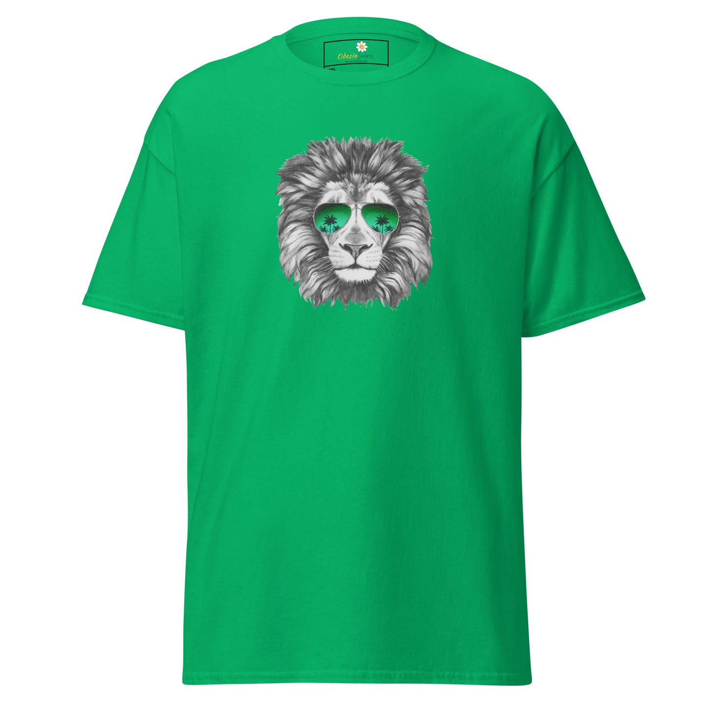 T-shirt classique homme - WILDLIFE FUN LION GLASSES - BIG