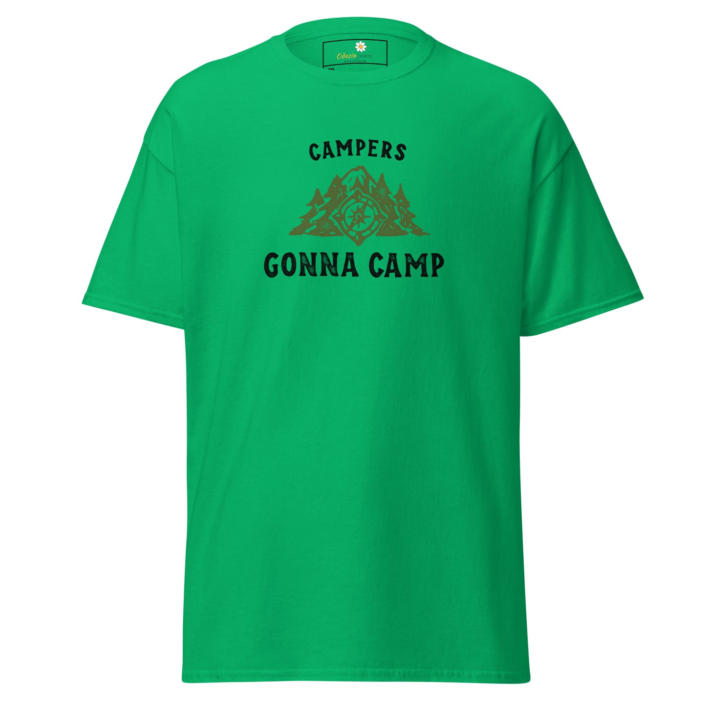 Unisex classic t-shirt - ADVENTURE CAMPERS GONNA CAMP - BIG