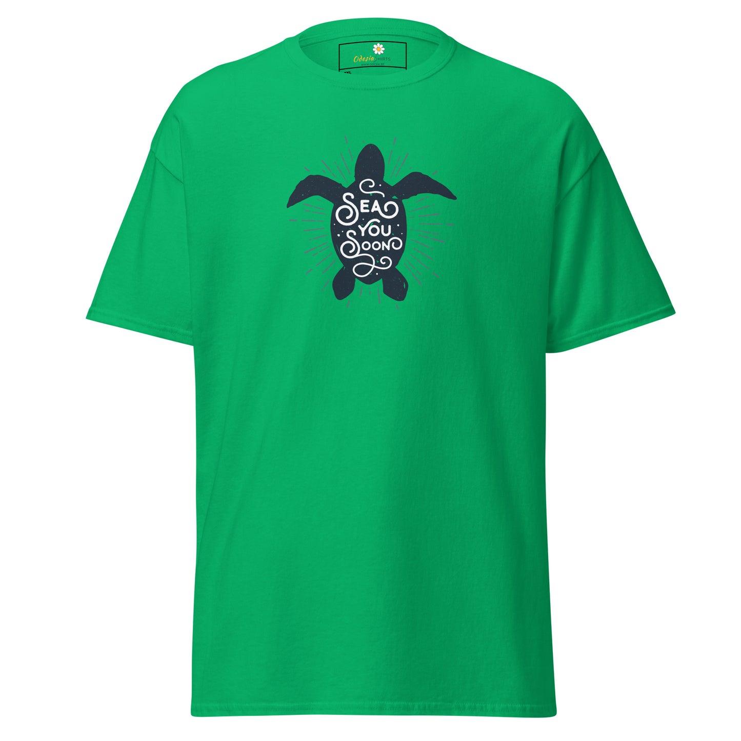 T-shirt classique pour homme - WILDLIFE TURTLE SEE YOU - BIG