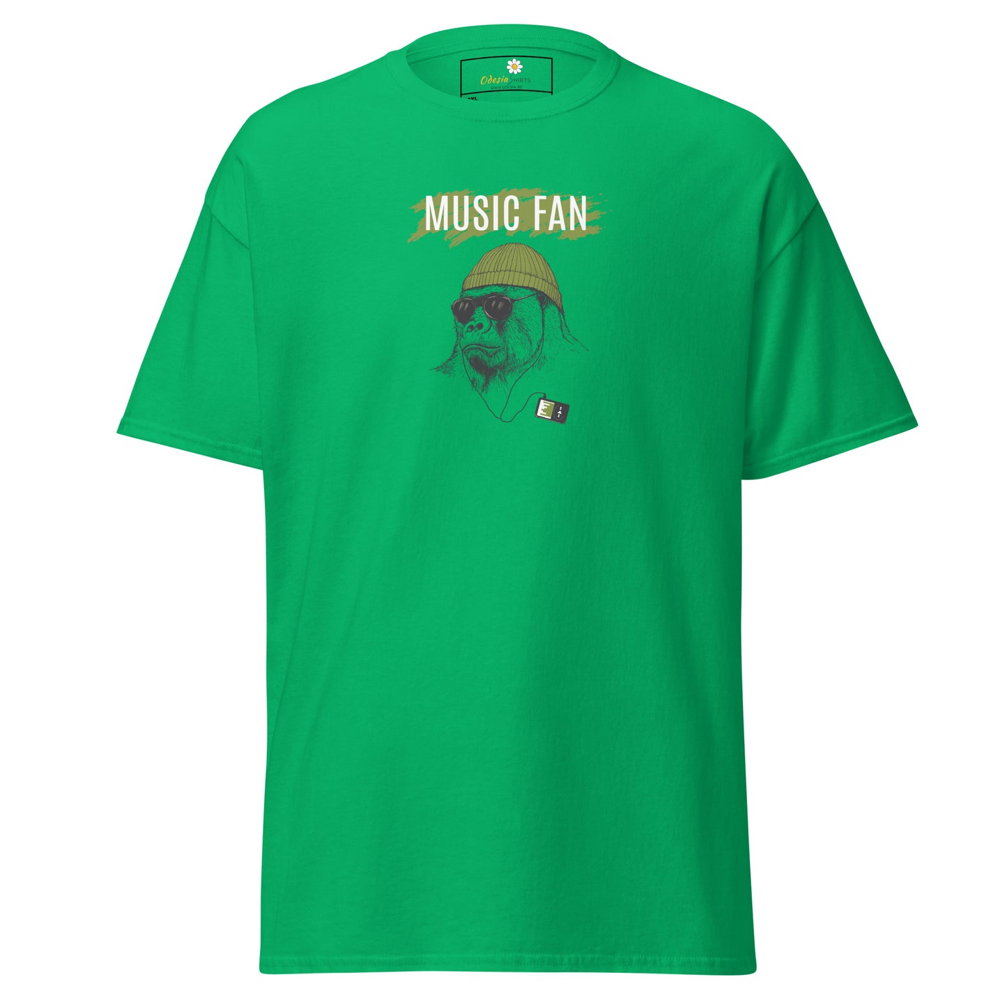 T-shirt classique homme - WILDLIFE MUSIC GORILLA - GRAND