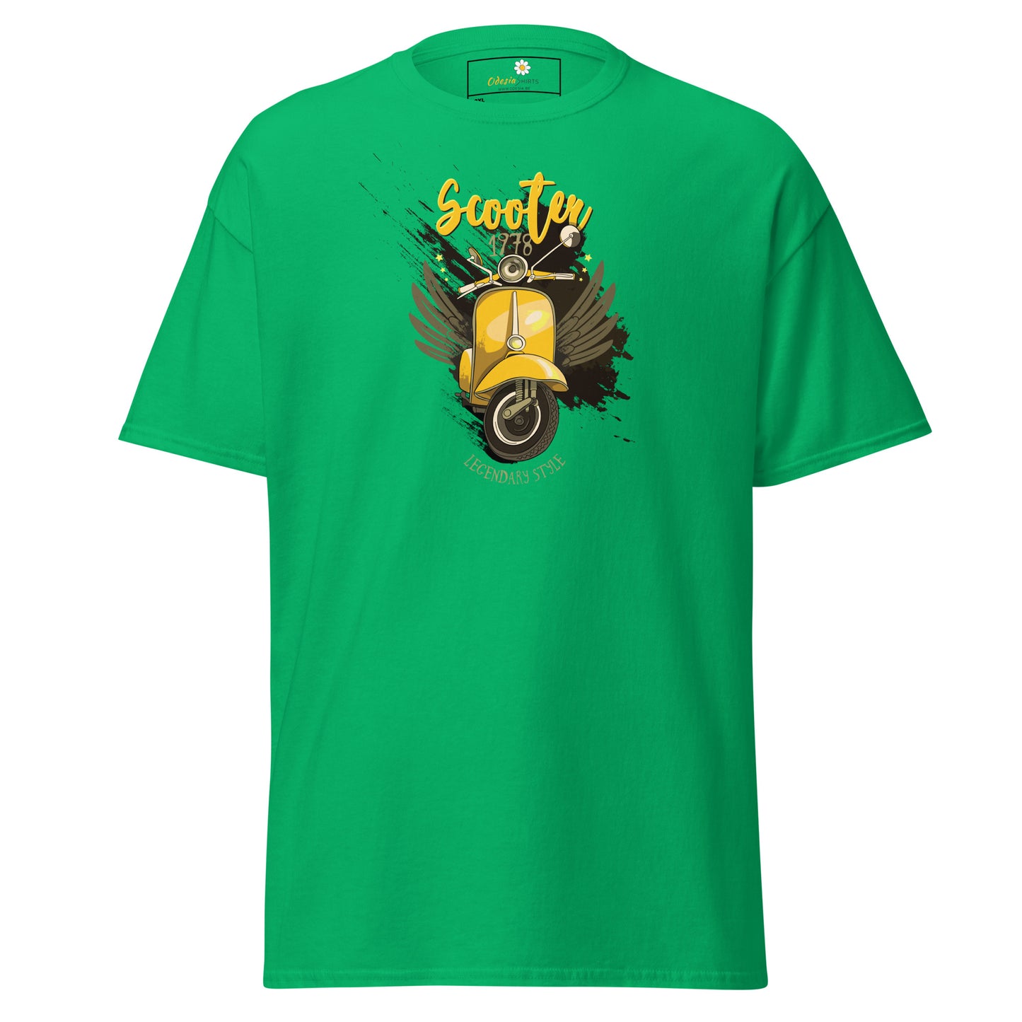 T-shirt classique homme - VINTAGE SCOOTER 1978 - GRAND