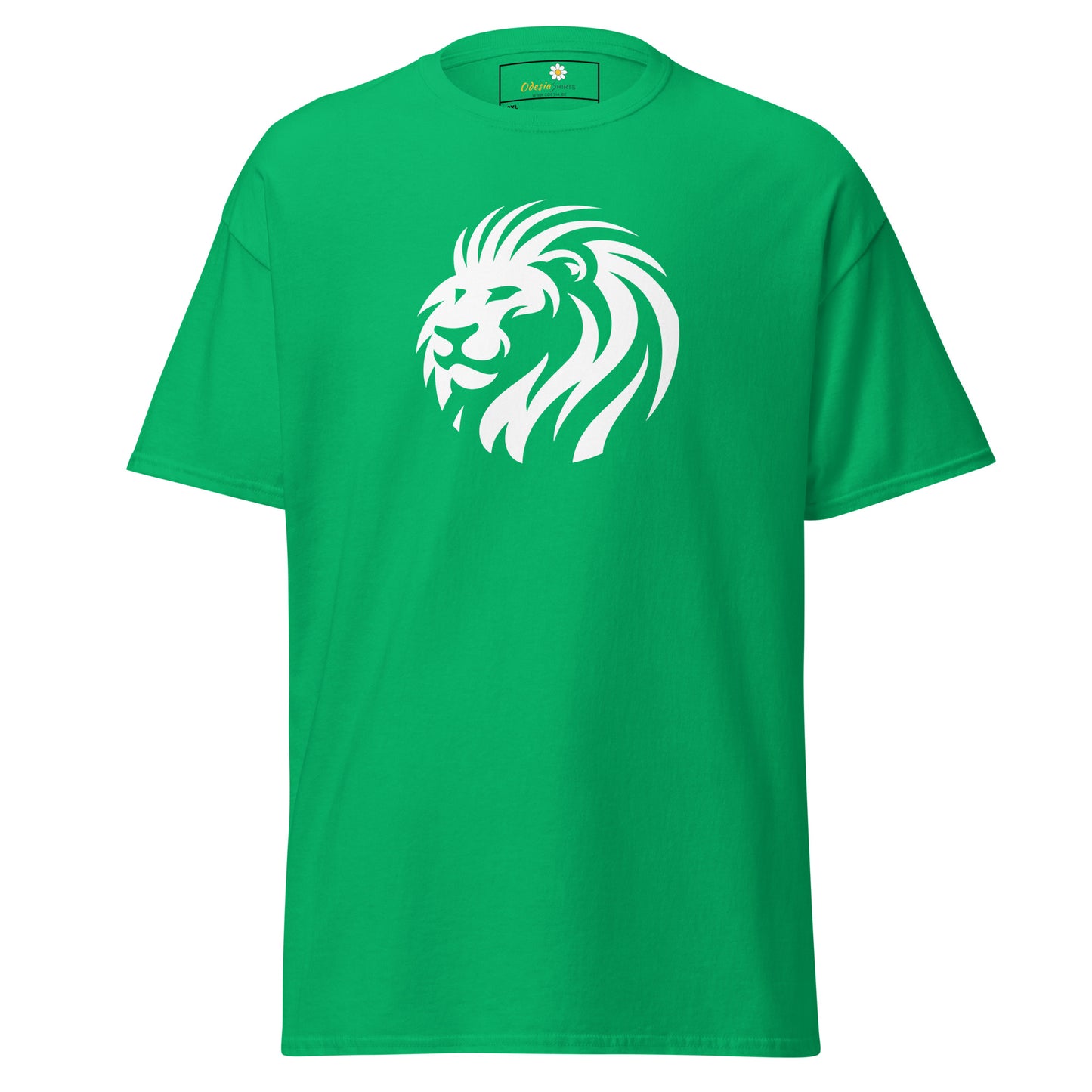 T-shirt classique pour homme - WILDLIFE LION HEAD HEAD CIRCLE - BIG