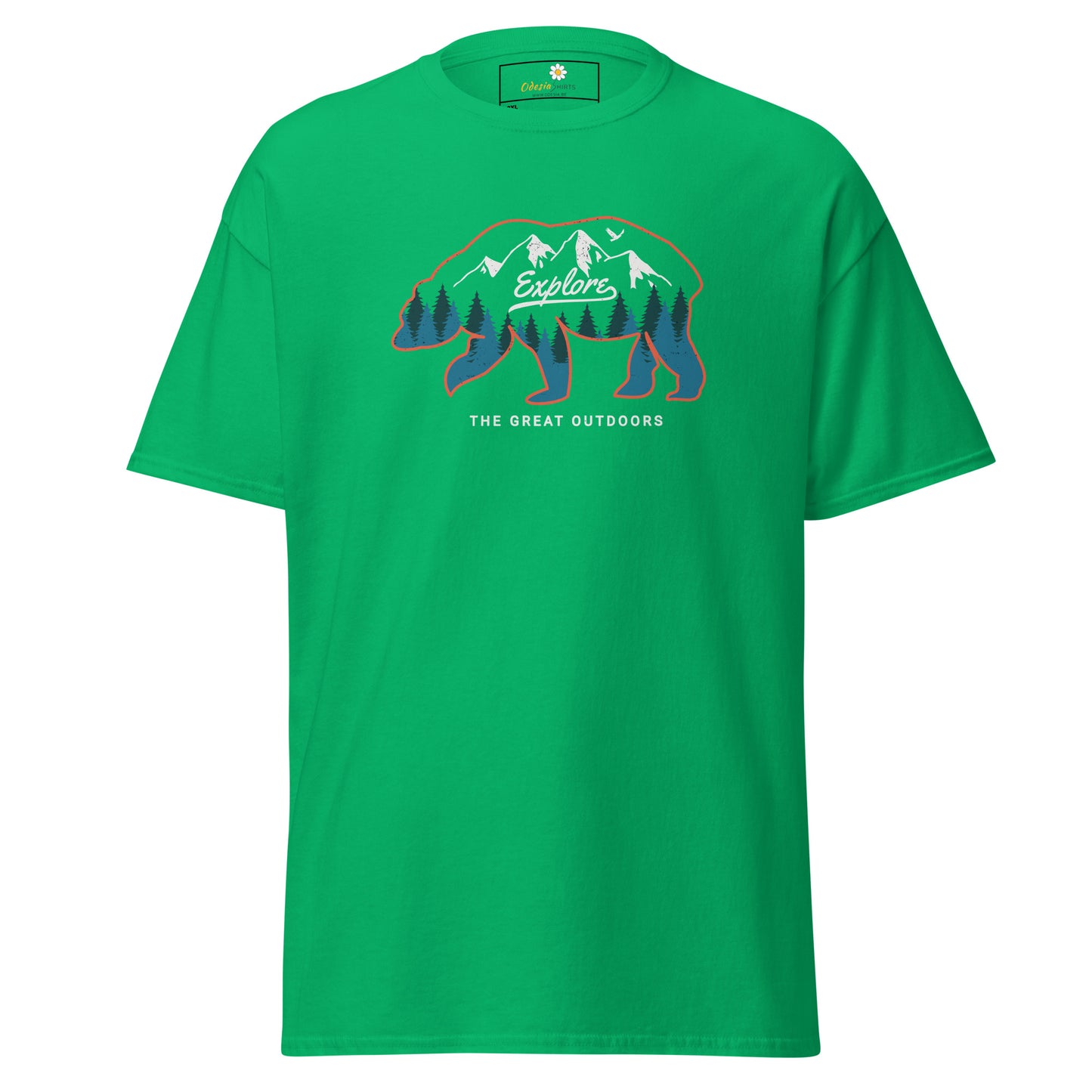 Unisex classic t-shirt - ADVENTURE GREAT OUTDOORS - BIG