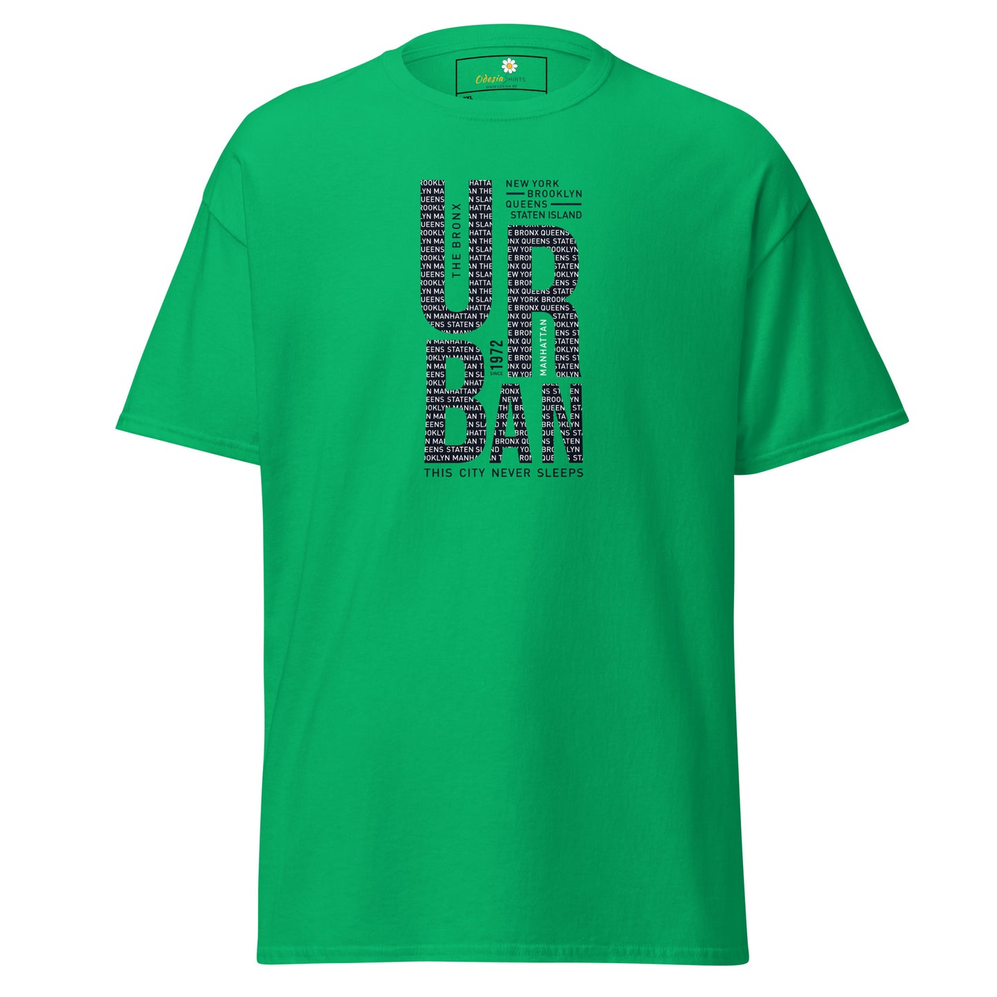 Heren klassiek t-shirt - URBAN DESIGN - GROOT