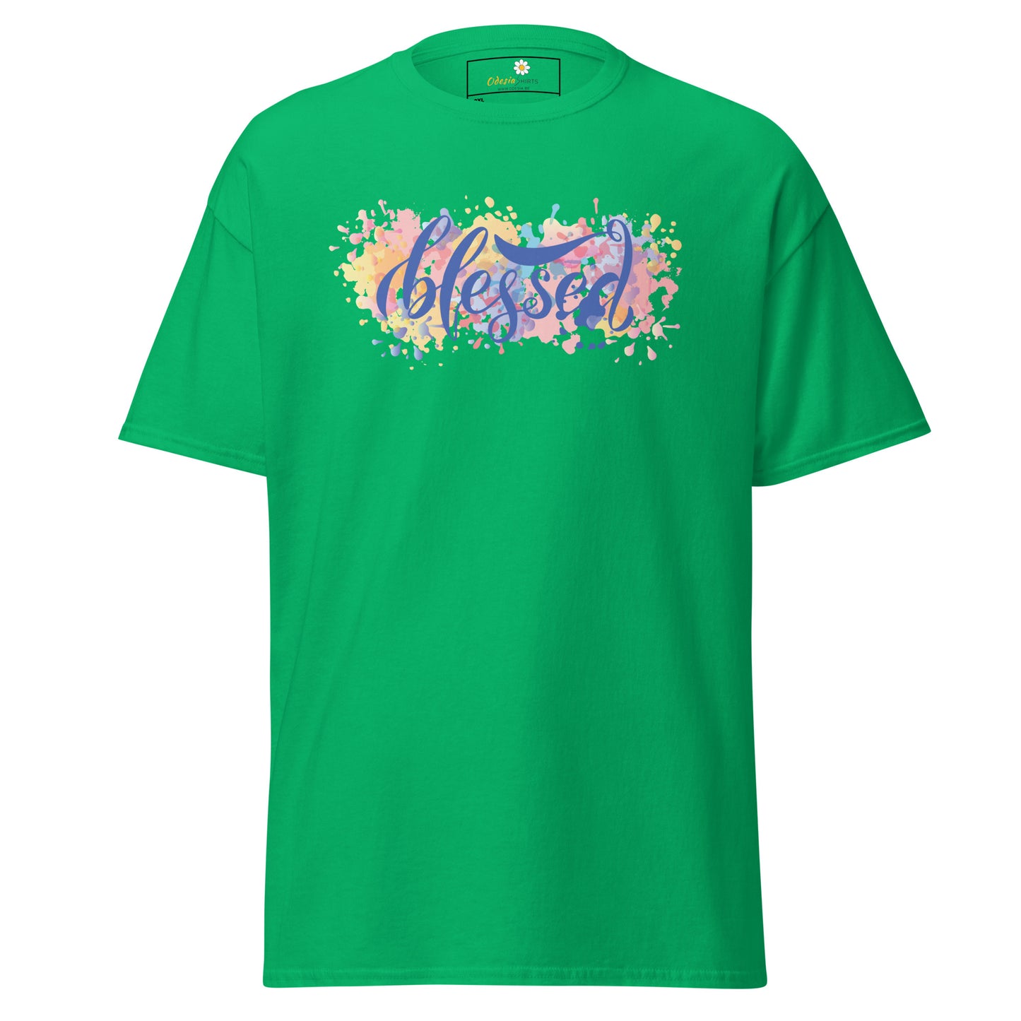 T-shirts classiques pour hommes - Texte Spirituel béni - Grand