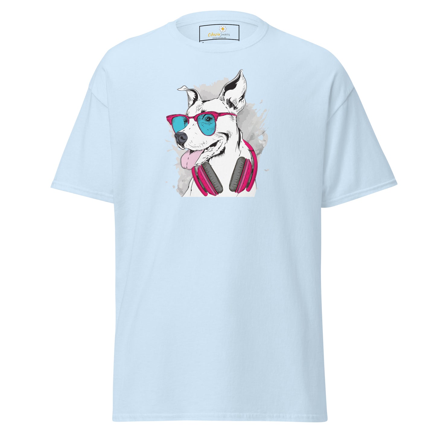 T-shirt classique unisexe - ANIMAUX MUSIQUE CHIEN - RÉGULIER