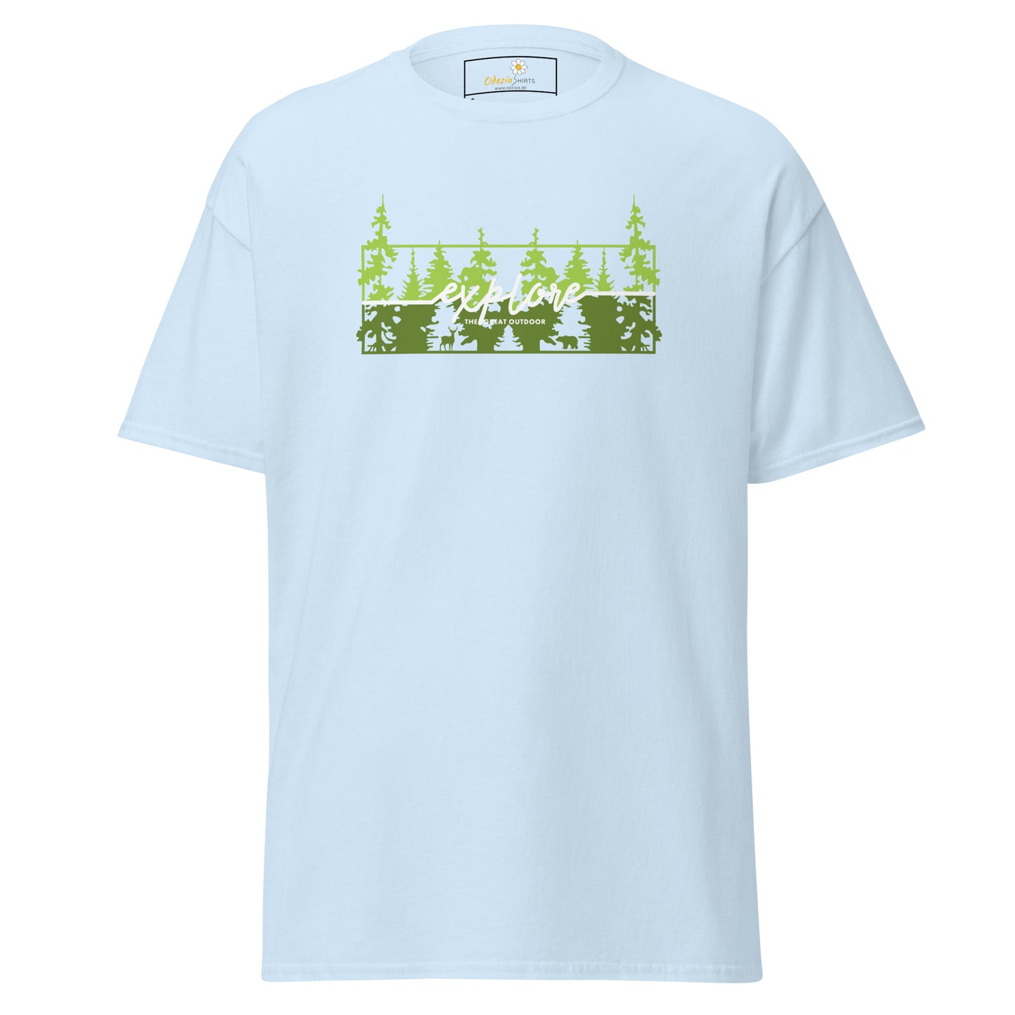 T-shirt classique unisexe - AVENTURE EXPLORE TREES - REGULAR