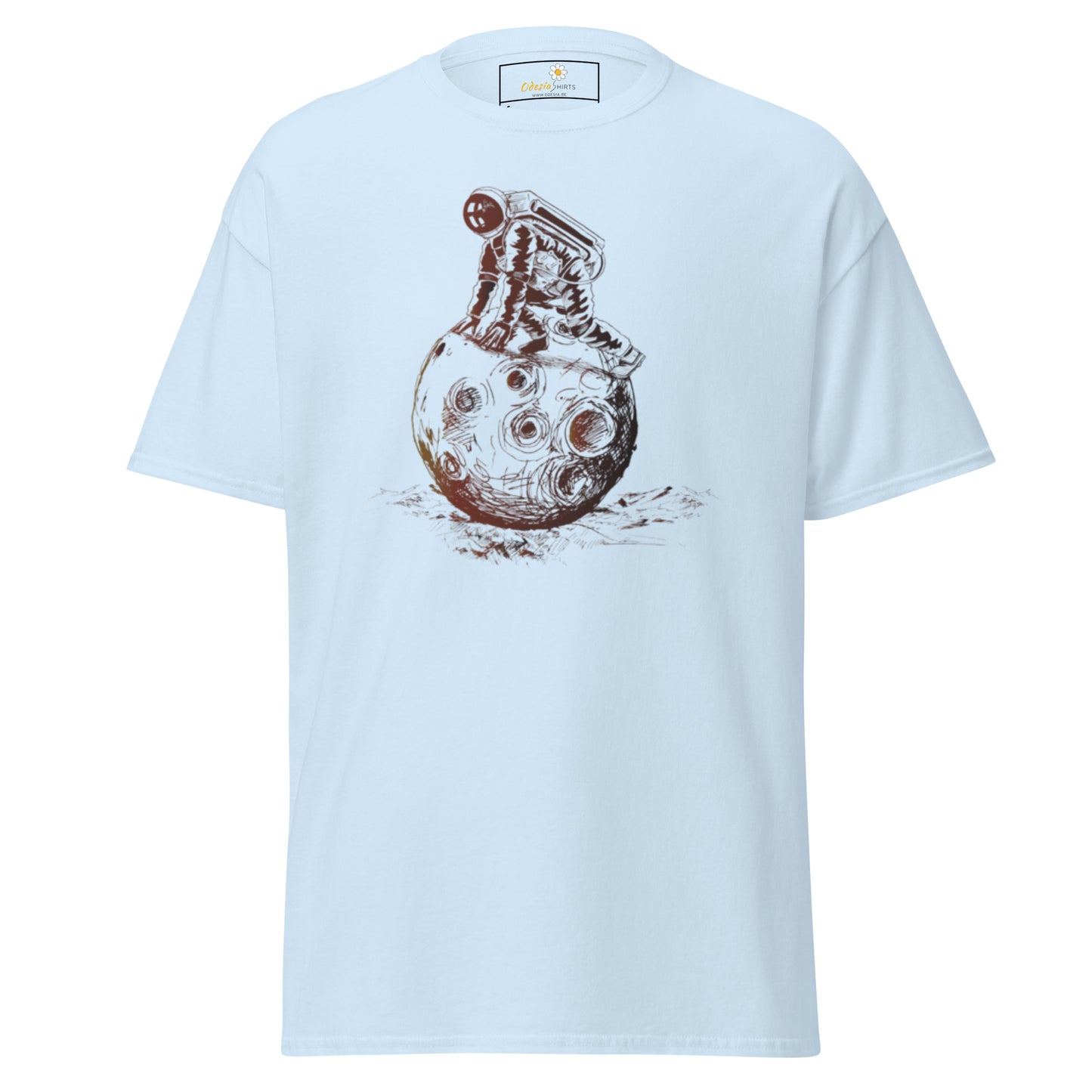 Unisex classic t-shirt - ASTRONAUT PLAYING SPACE - REGULAR
