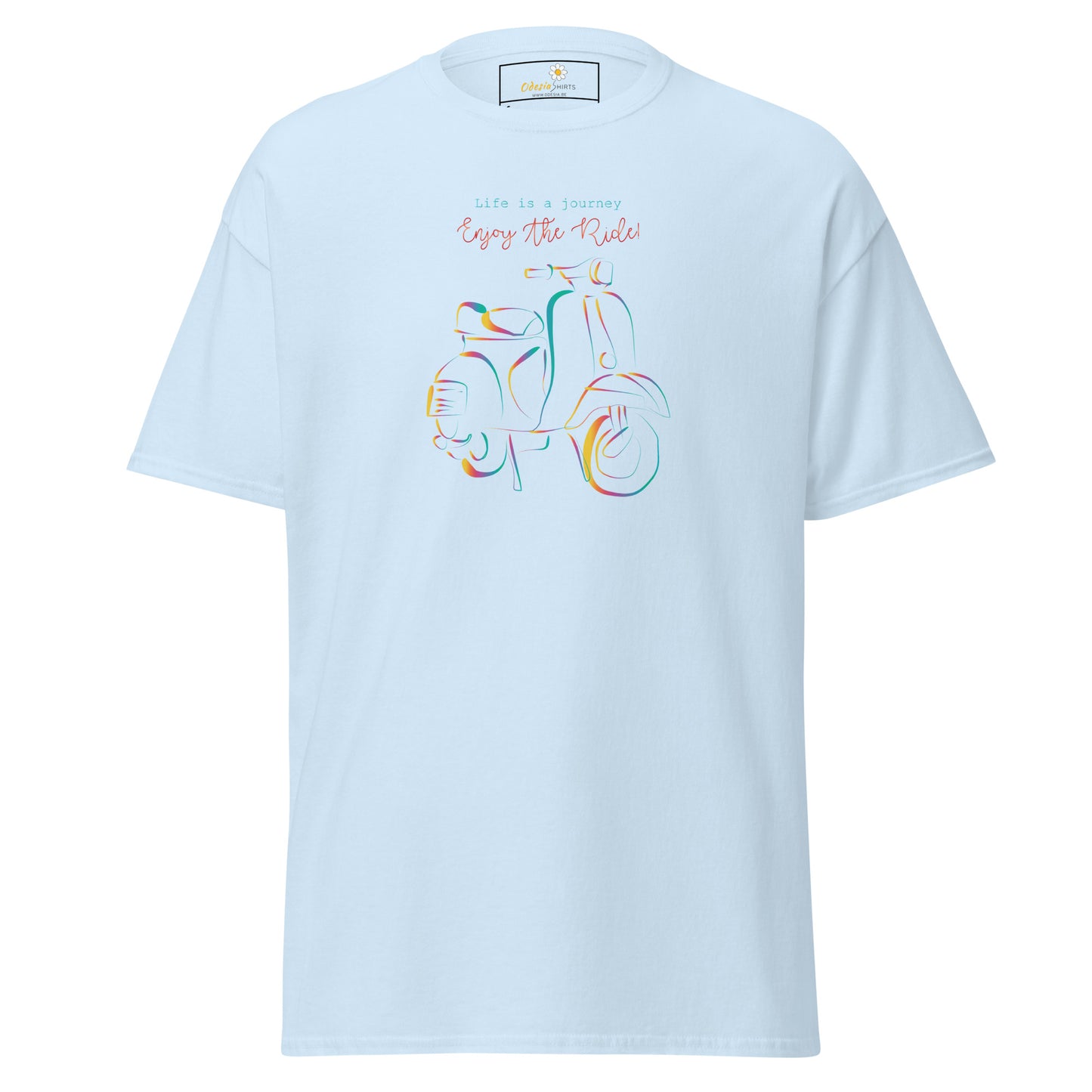 Unisex classic t-shirt - VINTAGE ENJOY RIDE - REGULAR