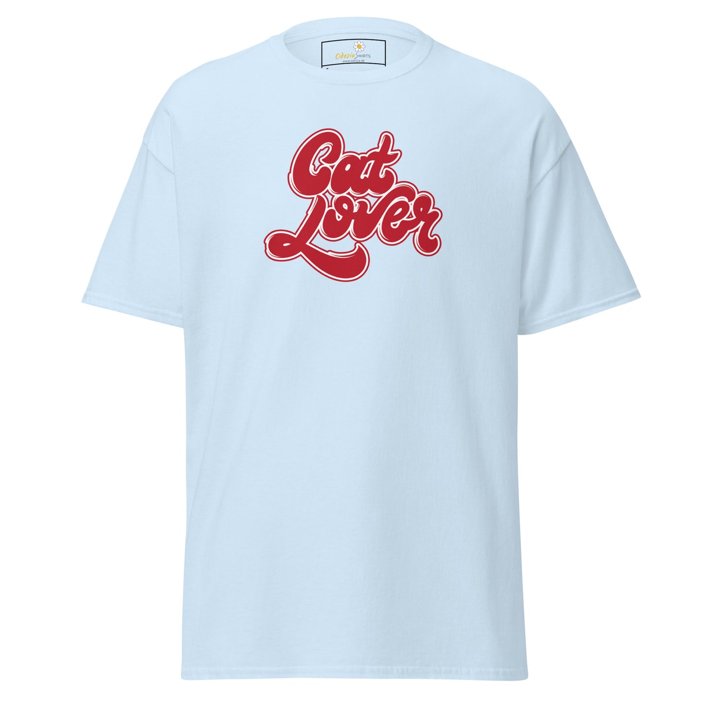 Unisex classic t-shirt - ANIMALS TEXT CAT LOVER - REGULAR