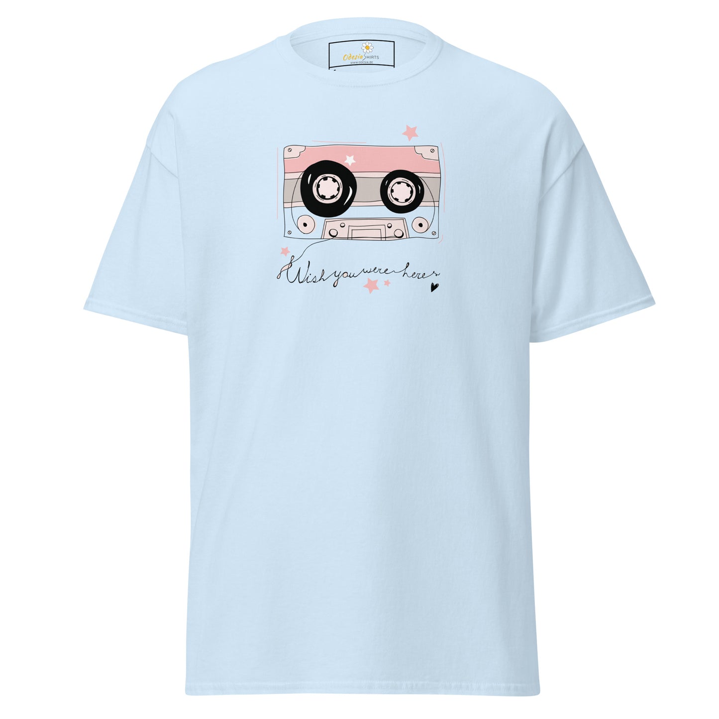Unisex classic t-shirt - MUSIC WISH YOU WERE HERE - REGULAR