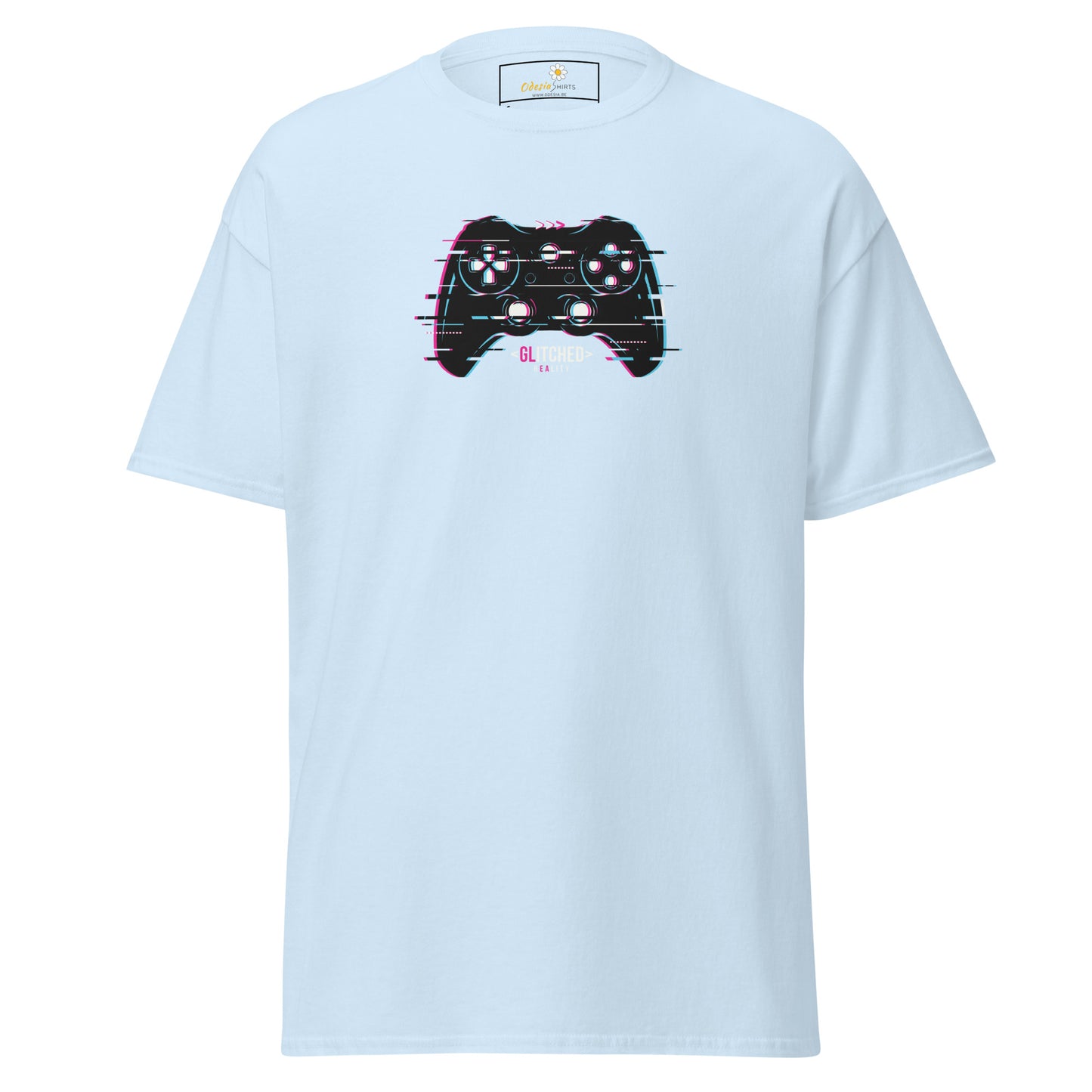 Unisex classic t-shirt - GAMERS GLITCHED CONTROLLER - REGULAR