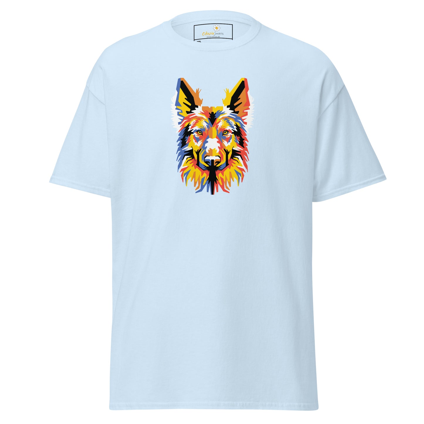 T-shirt classique unisexe - ANIMAUX DG HEAD - GRAND