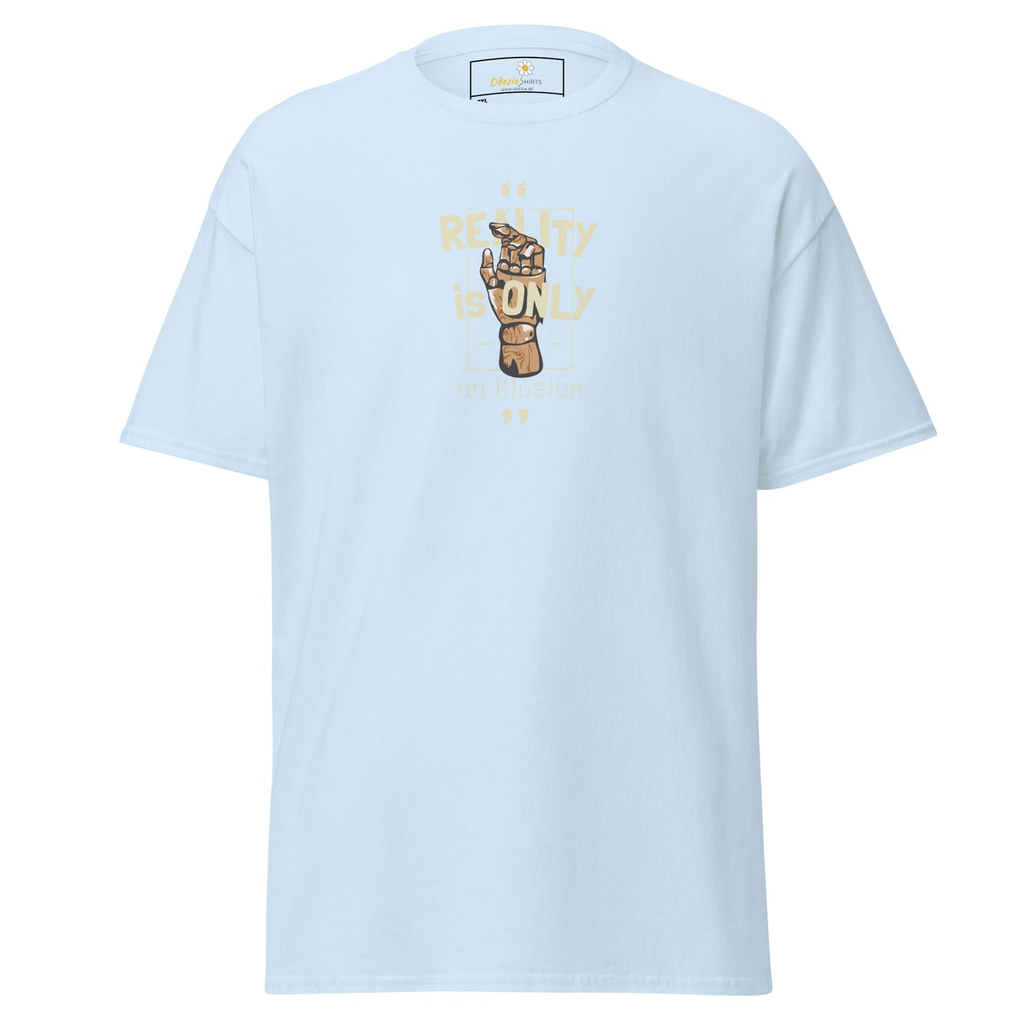Unisex classic t-shirt - MYSTIC REALITY IS ONLY AN ILLUSION - BIG