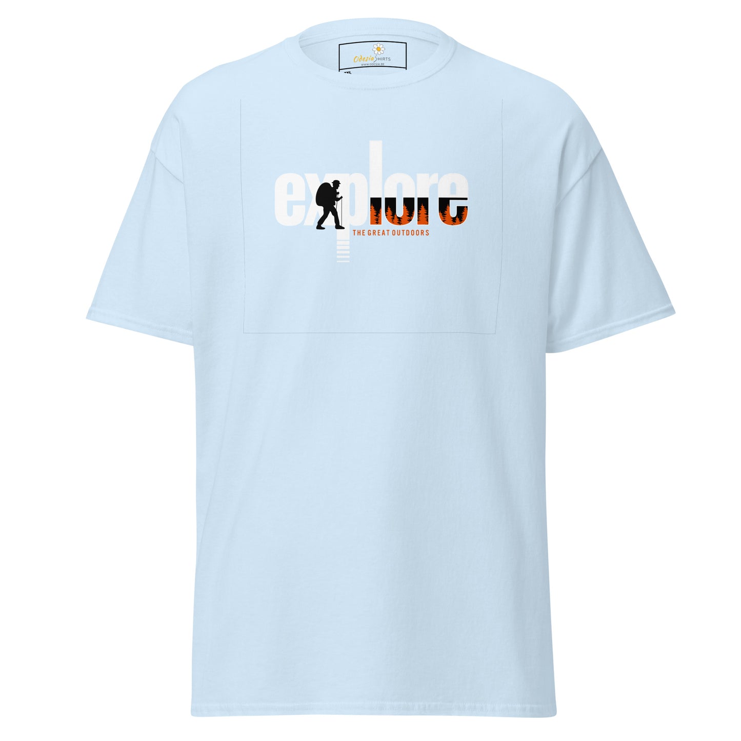 Unisex classic t-shirt - ADVENTURE EXPLORE - BIG