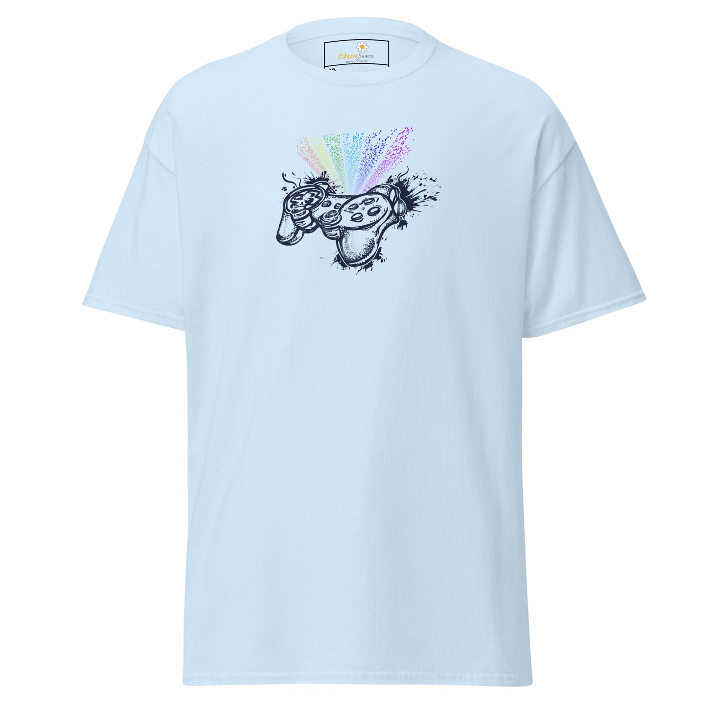 Unisex classic t-shirt - GAMERS COLORFUL CONTROLLER - BIG