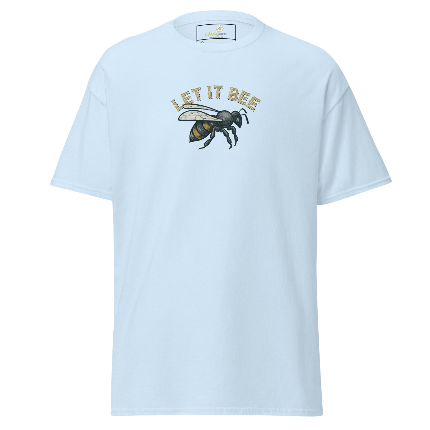 T-shirt classique unisexe - ANIMAUX ECOLO FUN LET IT BEE - GRAND