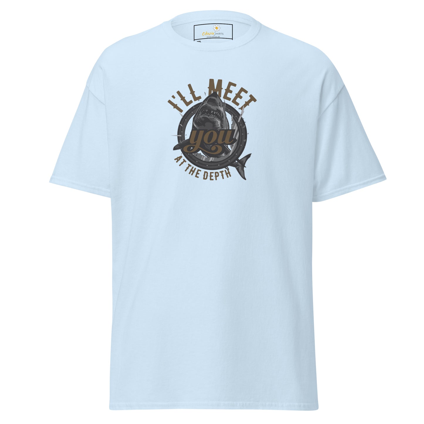 Unisex classic t-shirt - SEALIFE ILL MEET YOU AT THE DEPTH - BIG