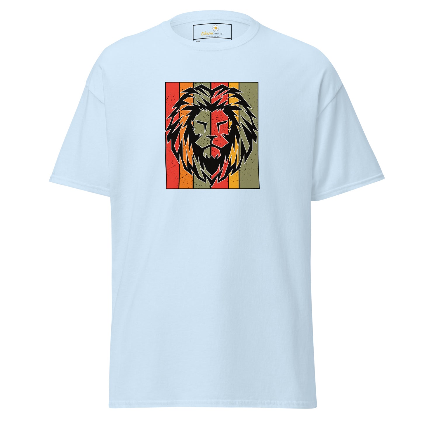 T-shirt classique homme - WILDLIFE LION HEAD - BIG