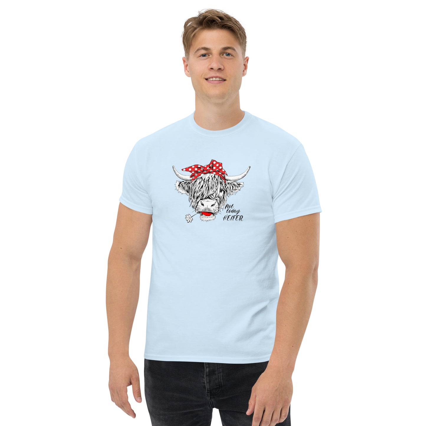 T-shirt classique unisexe - ANIMALS NOT TODAY - GRAND