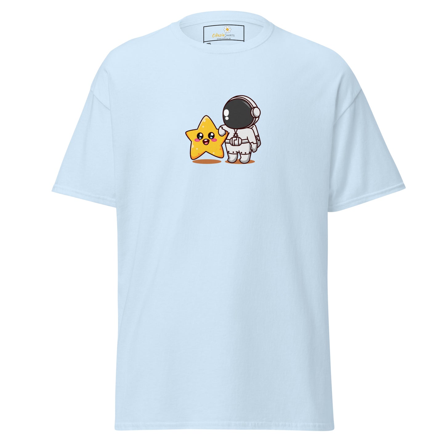 Unisex classic t-shirt - ASTRONAUT MINI STAR - BIG