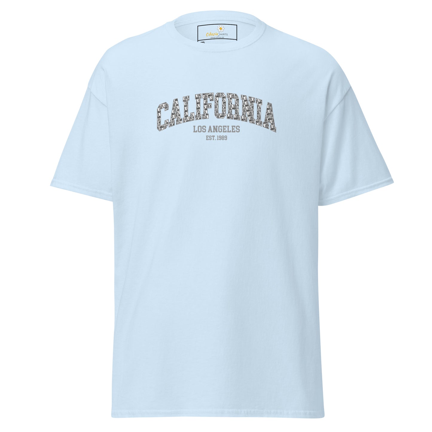 Klassiek T-shirt voor heren - TEXT CALIFORNIA MORE - GROOT