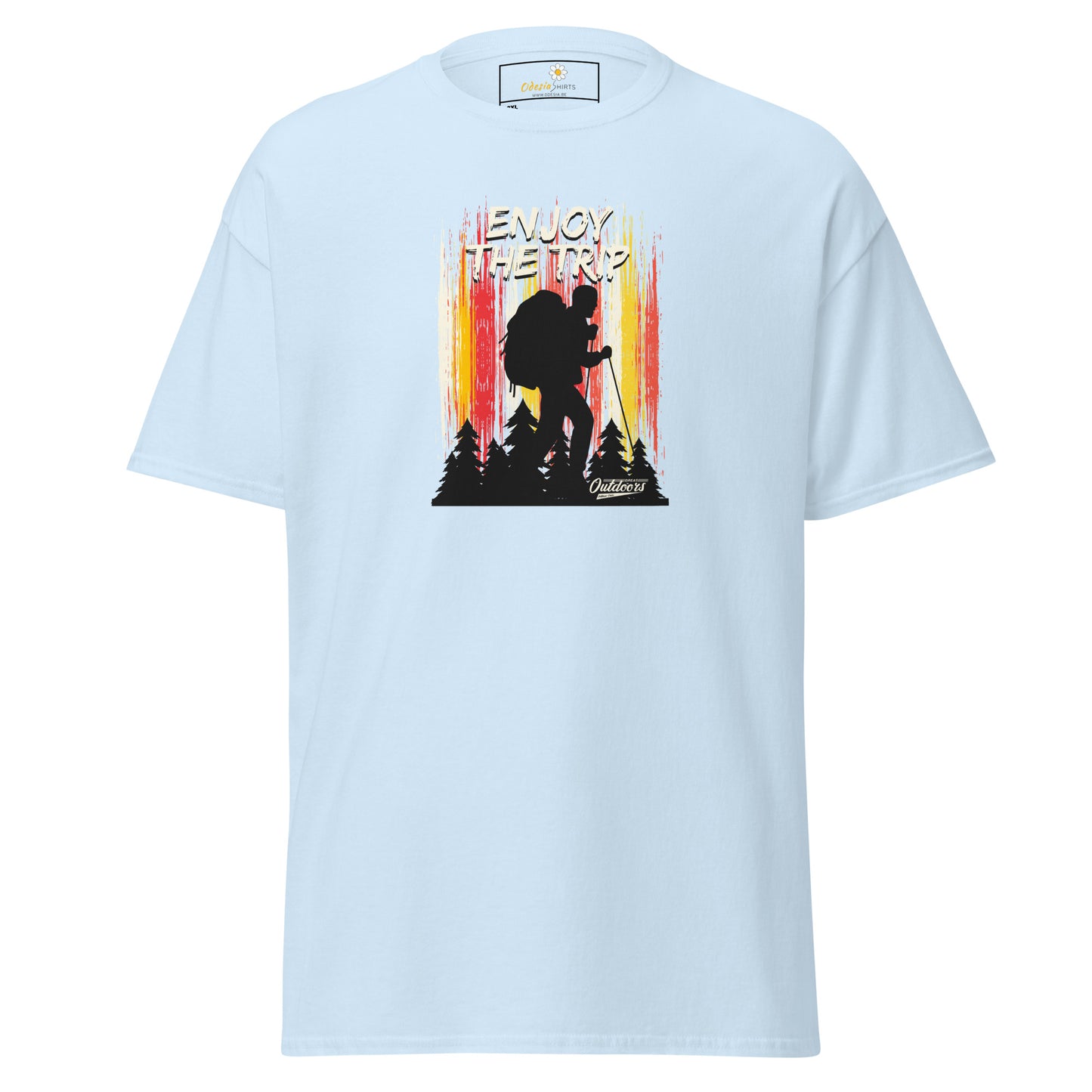 Unisex classic t-shirt - ADVENTURE ENJOY THE TRIP - BIG