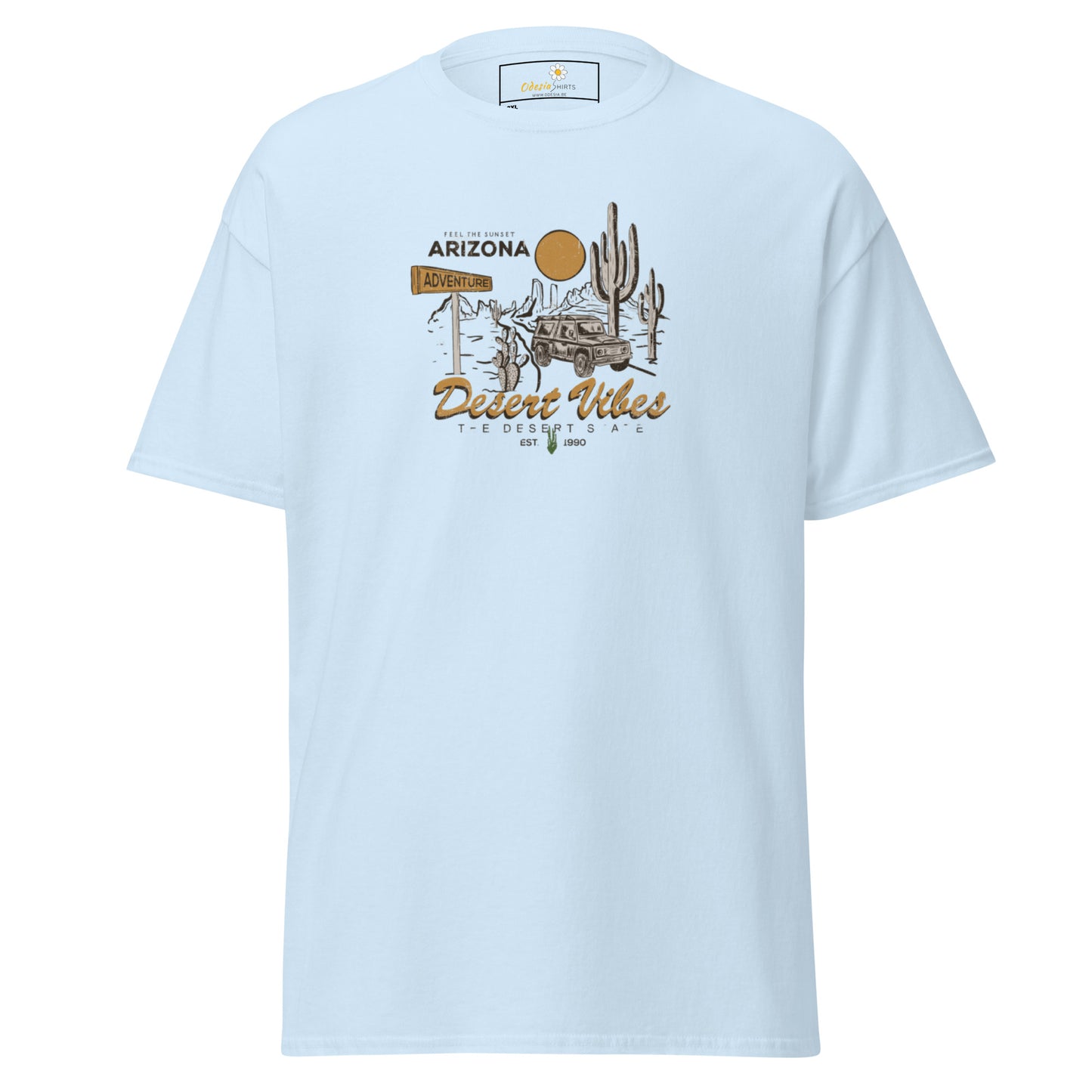 Unisex classic t-shirt - ADVENTURE DESERT VIBES - BIG