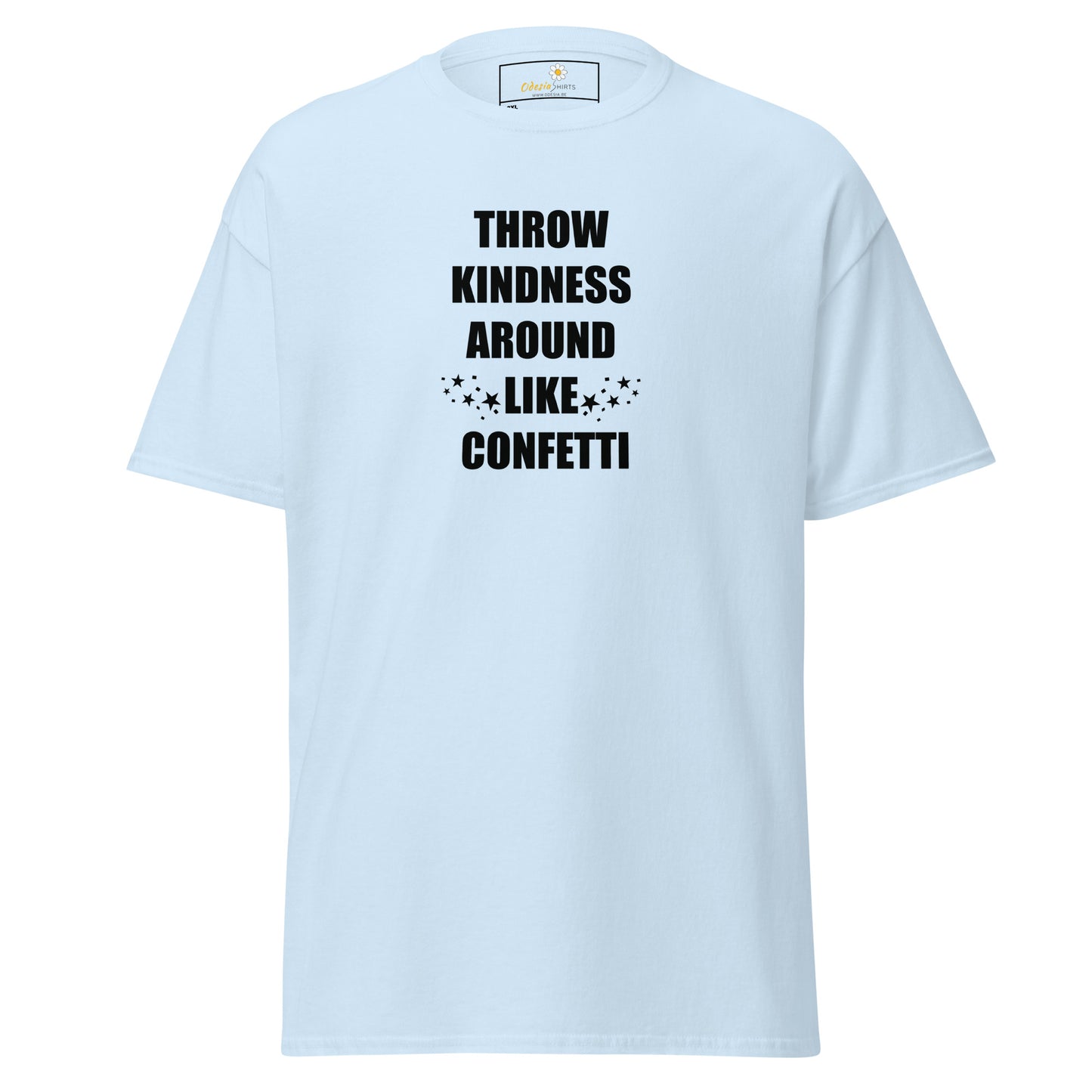 T-shirt classique pour homme - TEXT THROW KINDNESS AROUND - BIG
