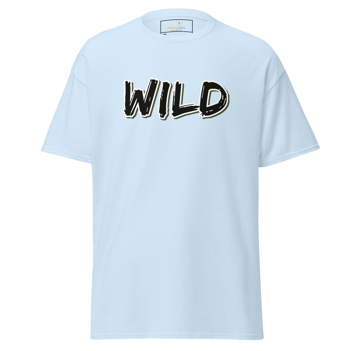 T-shirt classique pour homme - TEXT WILD - BIG