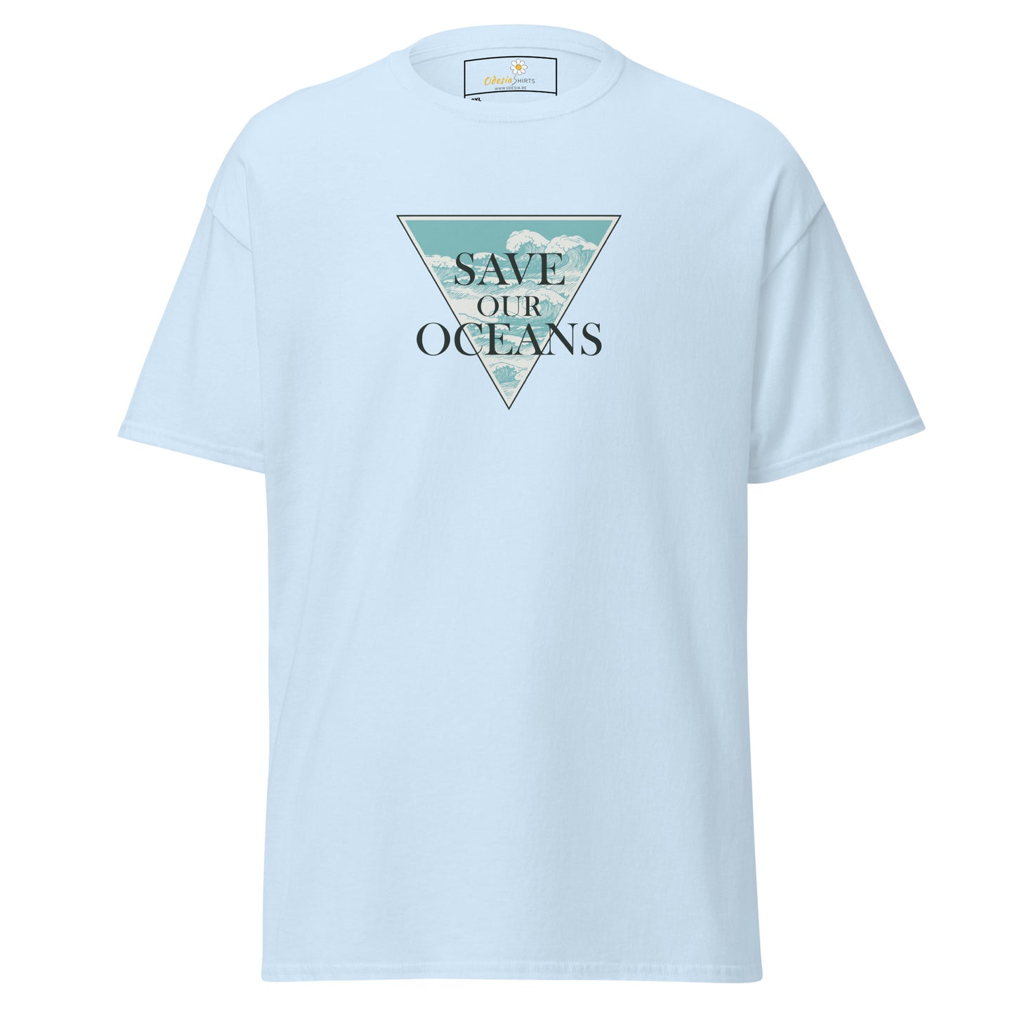 Unisex classic t-shirt - ECOLOGY SAVE OUR OCEANS - BIG