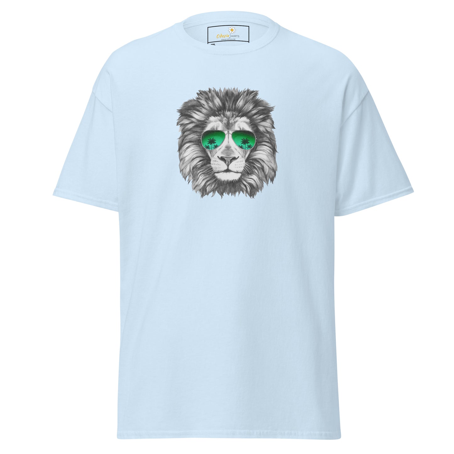 T-shirt classique homme - WILDLIFE FUN LION GLASSES - BIG