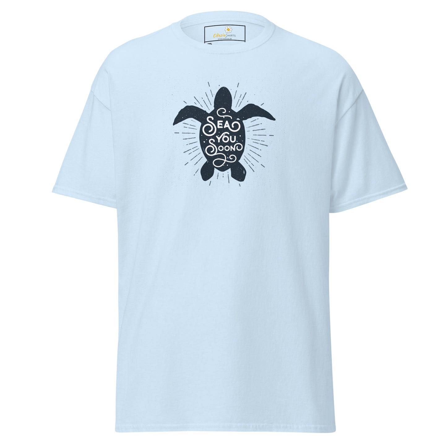 T-shirt classique pour homme - WILDLIFE TURTLE SEE YOU - BIG