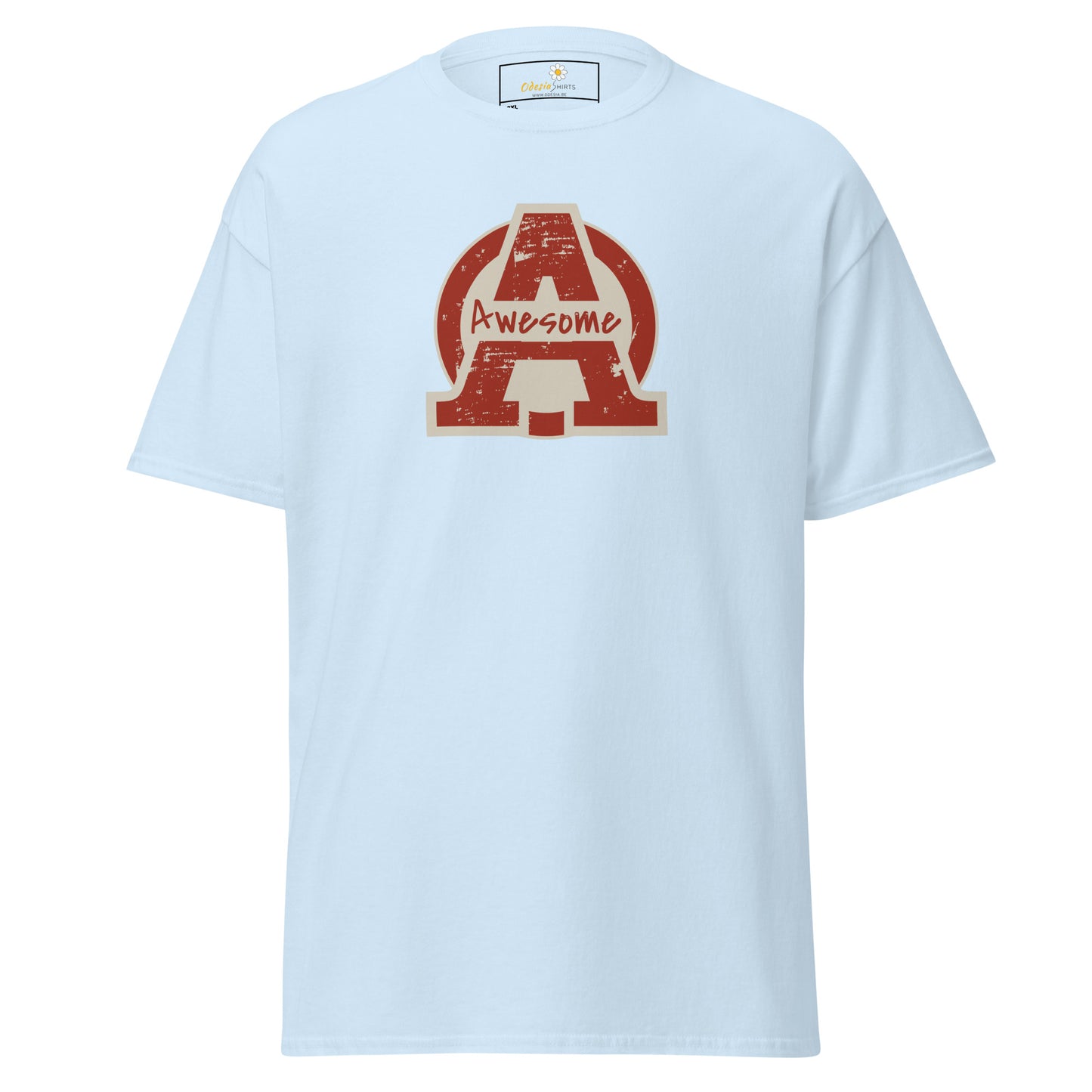 T-shirt classique pour homme - Texte génial - Grand
