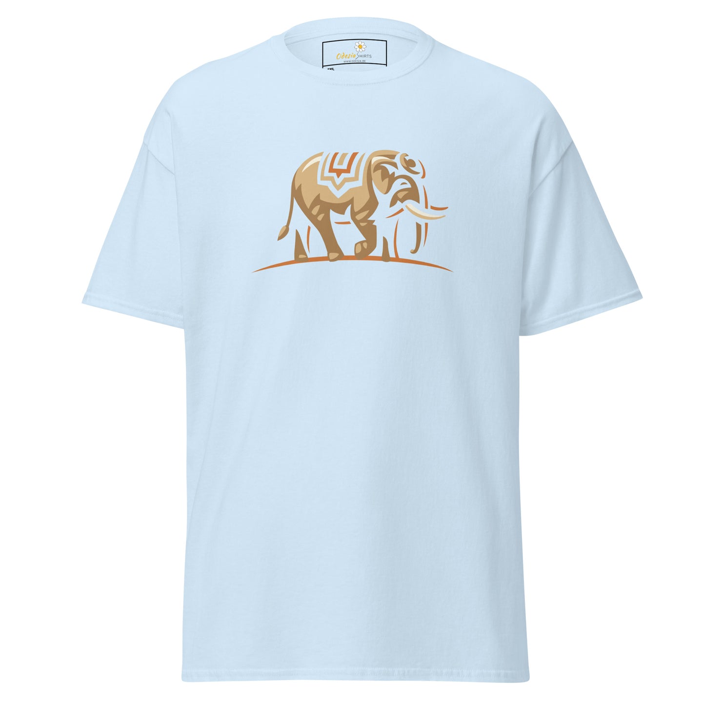 T-shirt classique pour homme - ÉLÉPHANT INDIEN FAUNE - GRAND