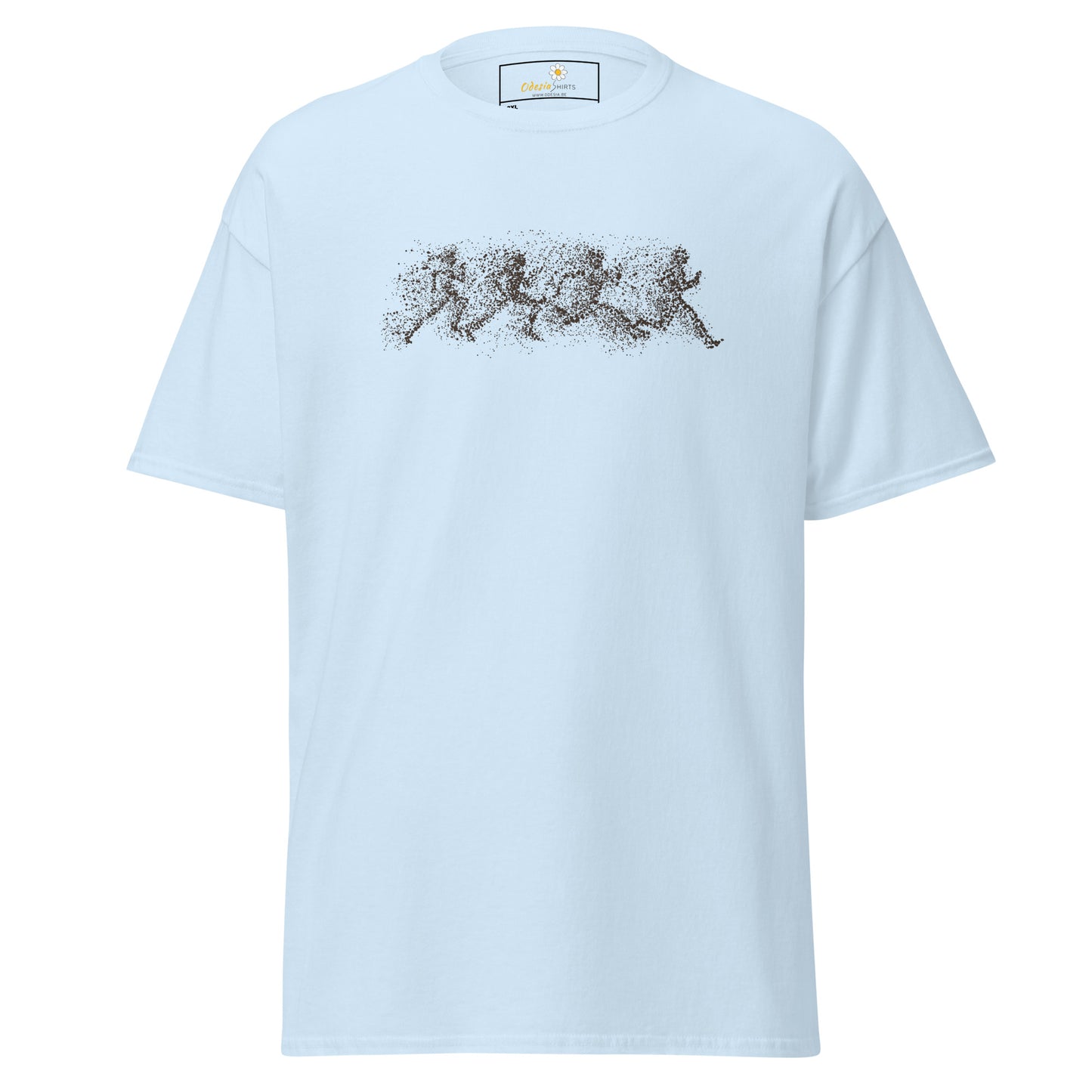 T-shirt classique unisexe - Motif à pois abstraits pour homme - Grande taille