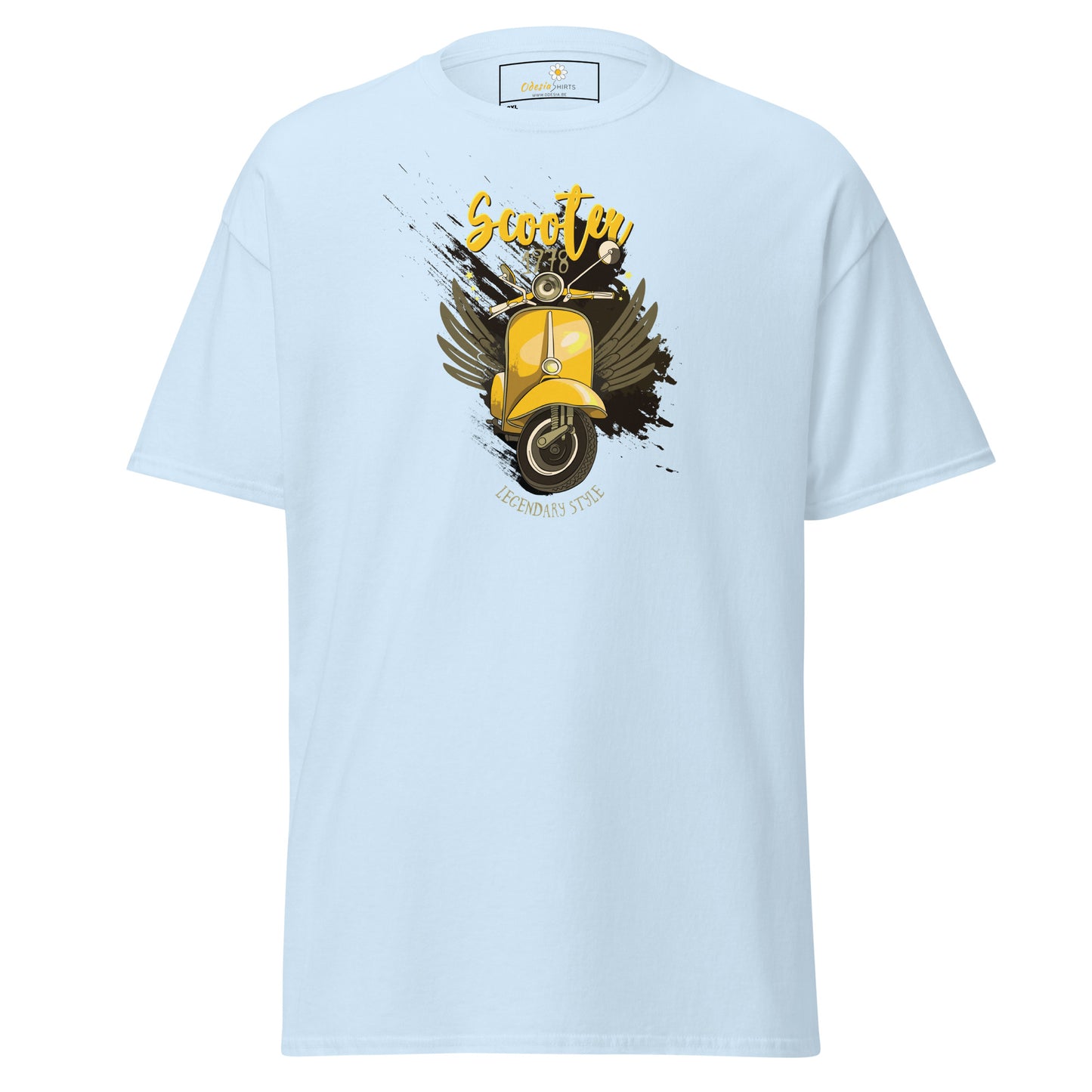 T-shirt classique homme - VINTAGE SCOOTER 1978 - GRAND
