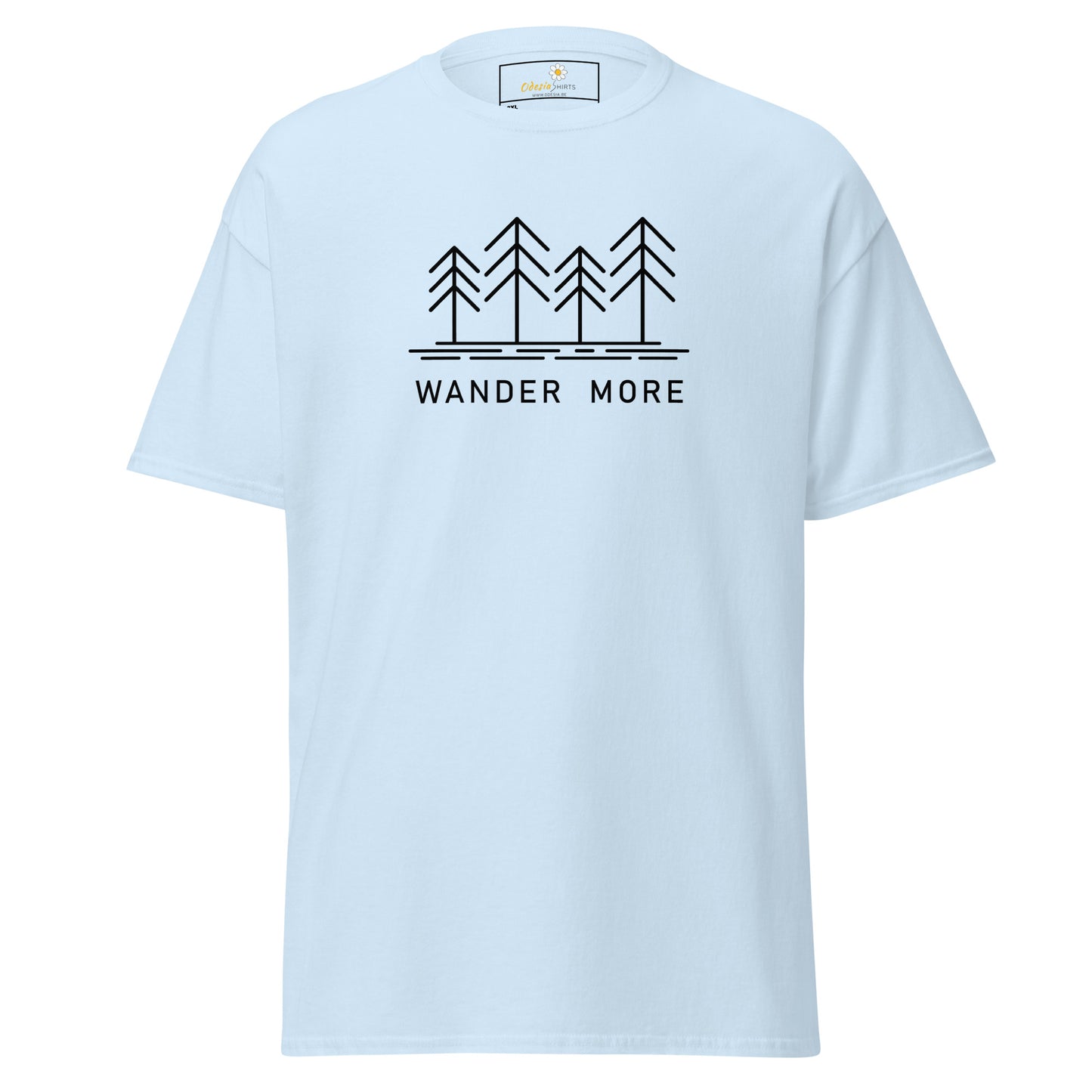 Unisex classic t-shirt - ADVENTURE WANDER MORE - BIG