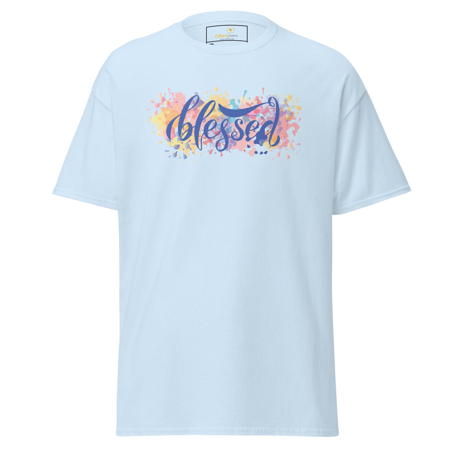 T-shirts classiques pour hommes - Texte Spirituel béni - Grand