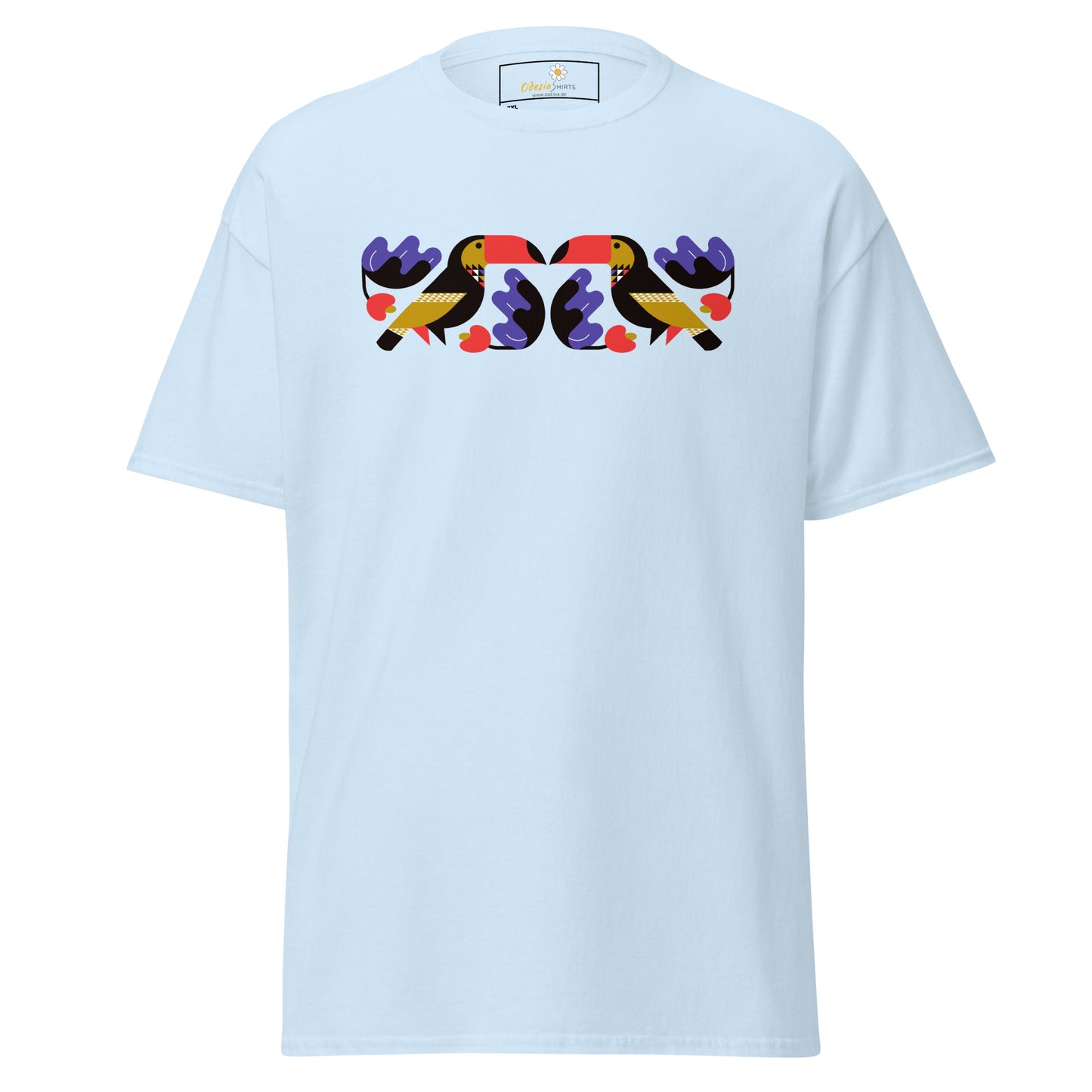 T-shirt classique pour homme - WILDLIFE ABSTRACT TOUCAN MIRROR - BIG