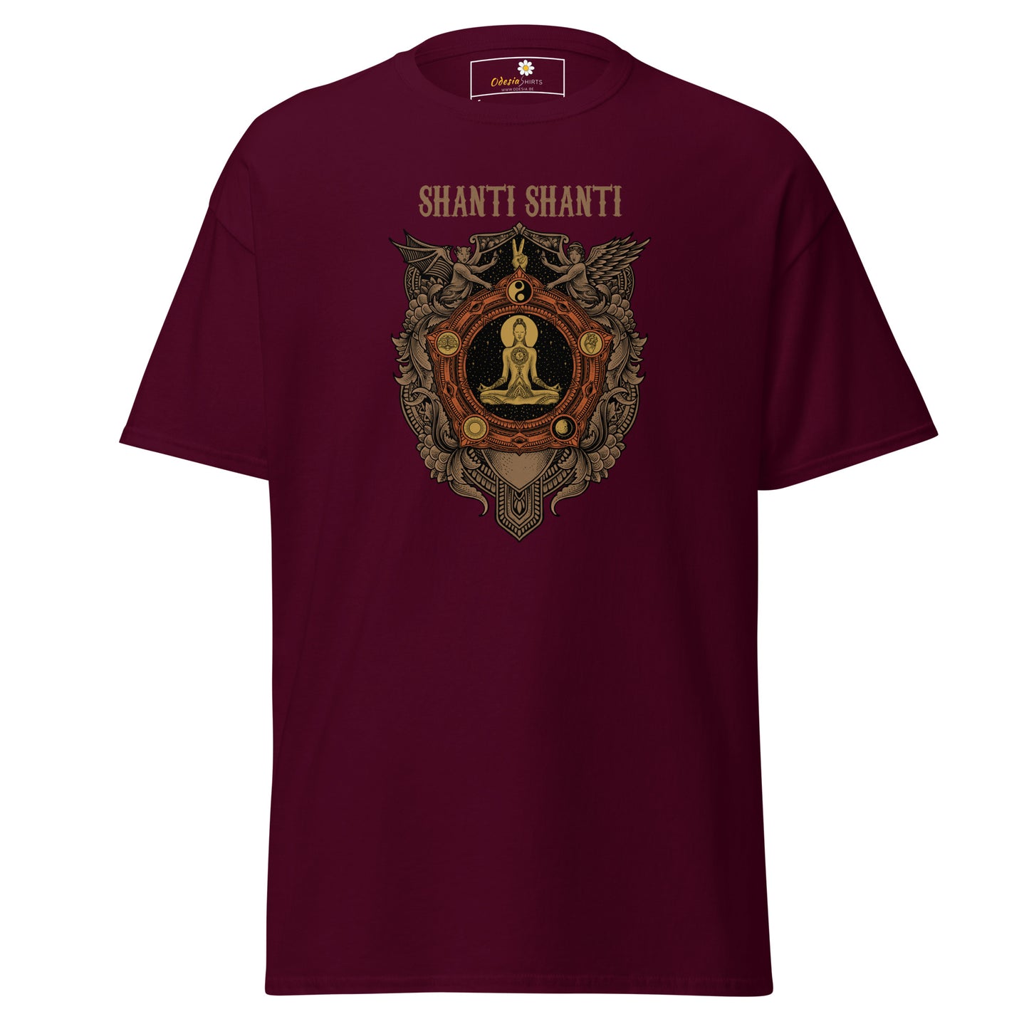 Unisex classic t-shirt - SPIRITUAL SHANTI SHANTI - REGULAR