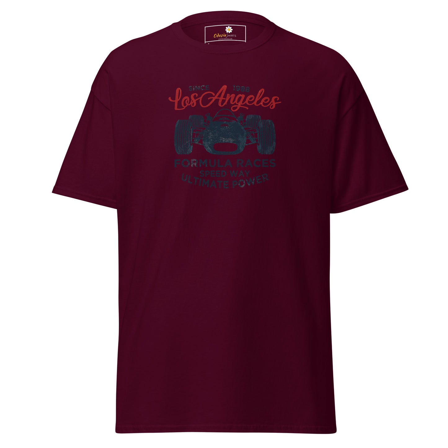 Unisex classic t-shirt - SPORT MOTOR LA RACING - REGULAR