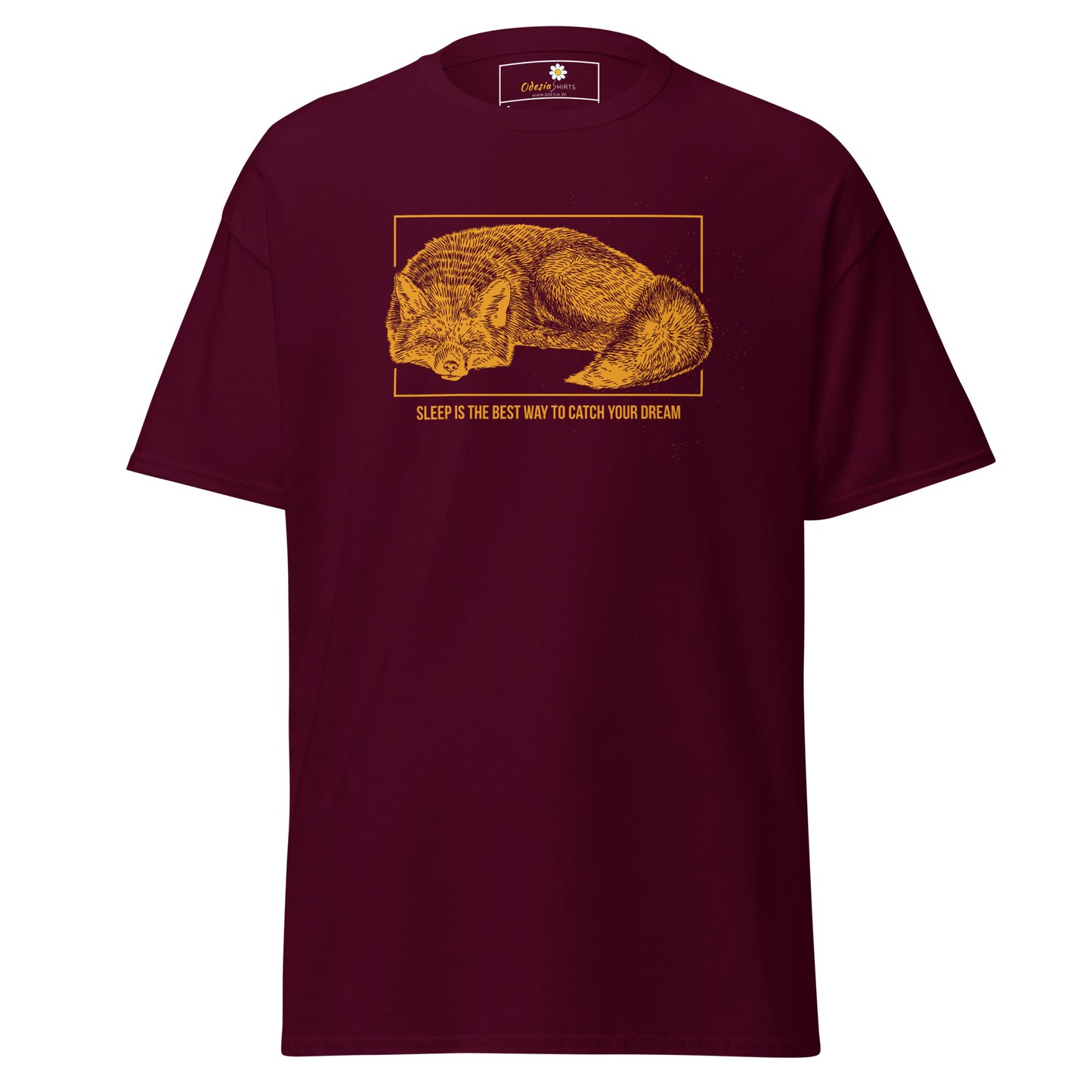 T-shirt classique unisexe - ANIMAUX RENARD SLEEP BEST - RÉGULIER
