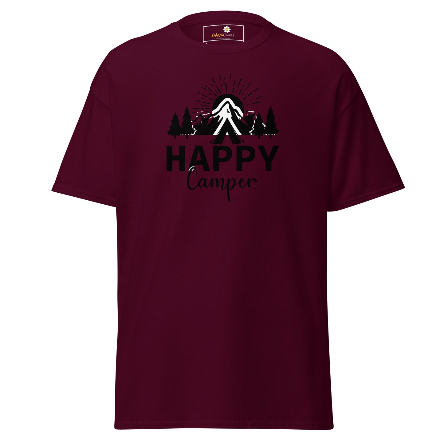 Unisex classic t-shirt - ADVENTURE HAPPY MOUNTAIN - REGULAR
