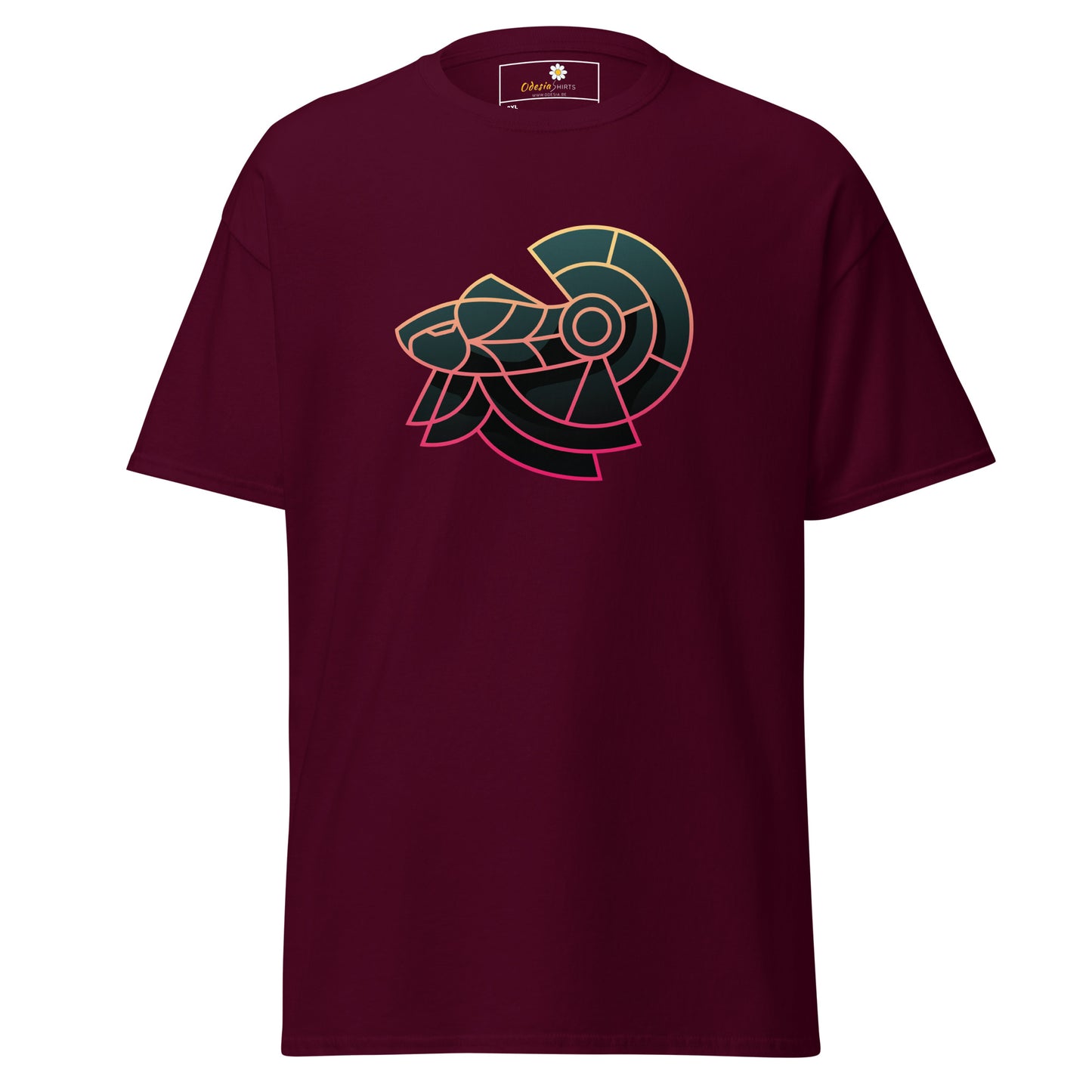 Unisex classic t-shirt - ABSTRACT HERMIT - BIG