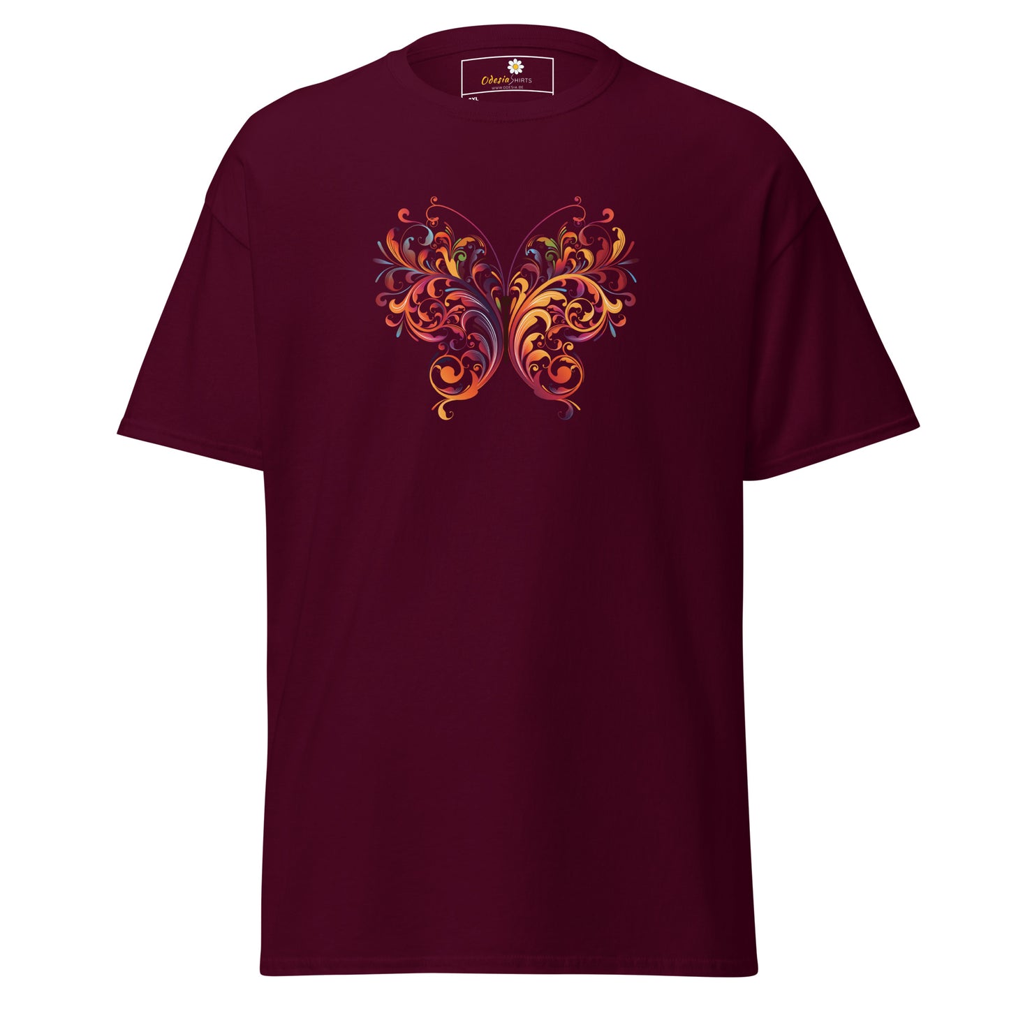 T-shirt classique unisexe - ANIMAUX PAPILLON - GRAND
