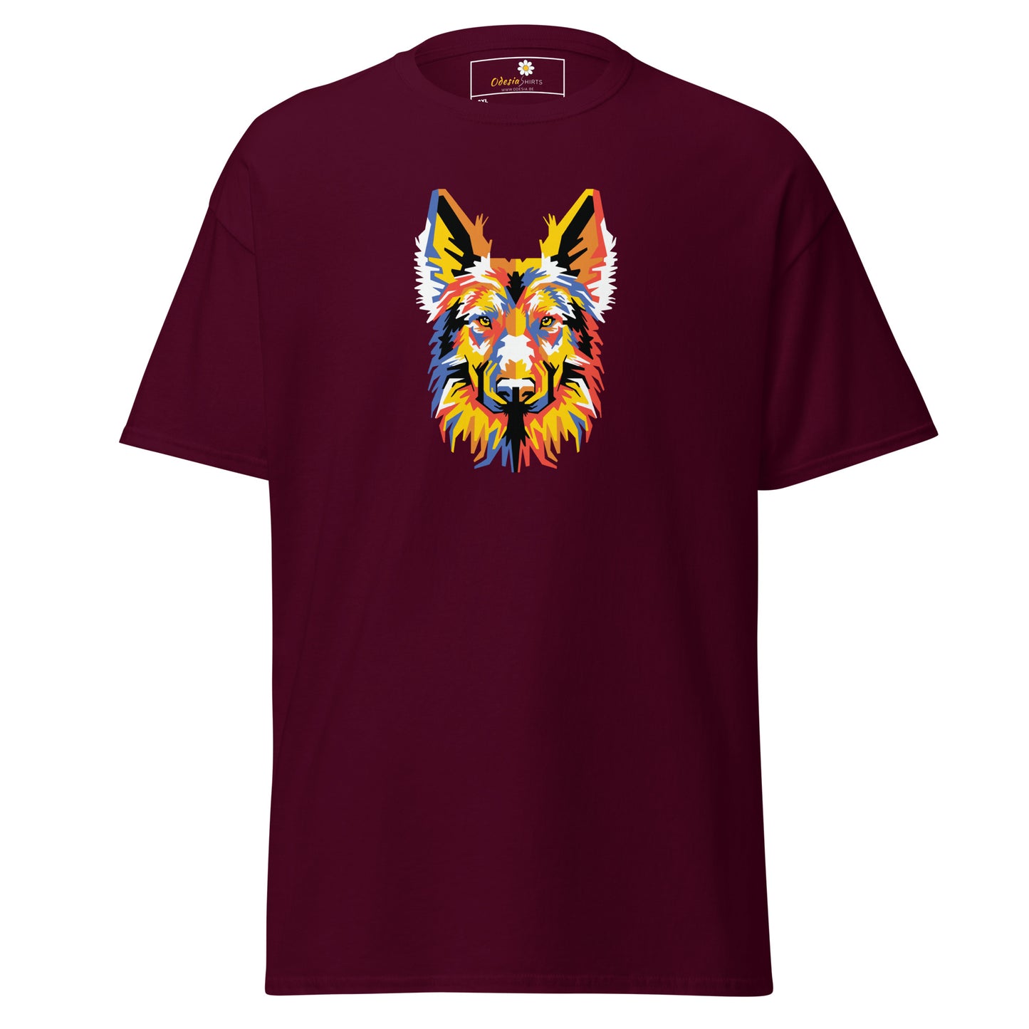 T-shirt classique unisexe - ANIMAUX DG HEAD - GRAND