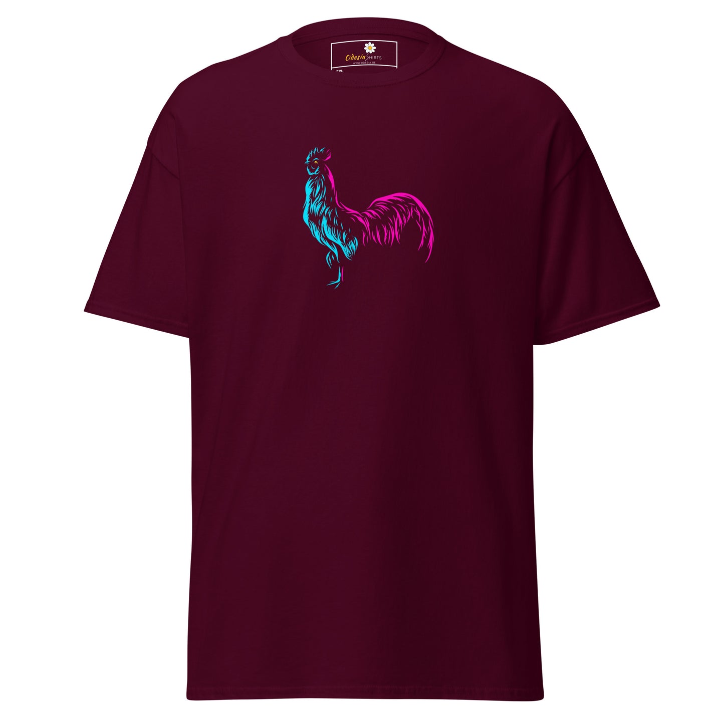 T-shirt classique unisexe - ANIMAUX COQ - GRAND