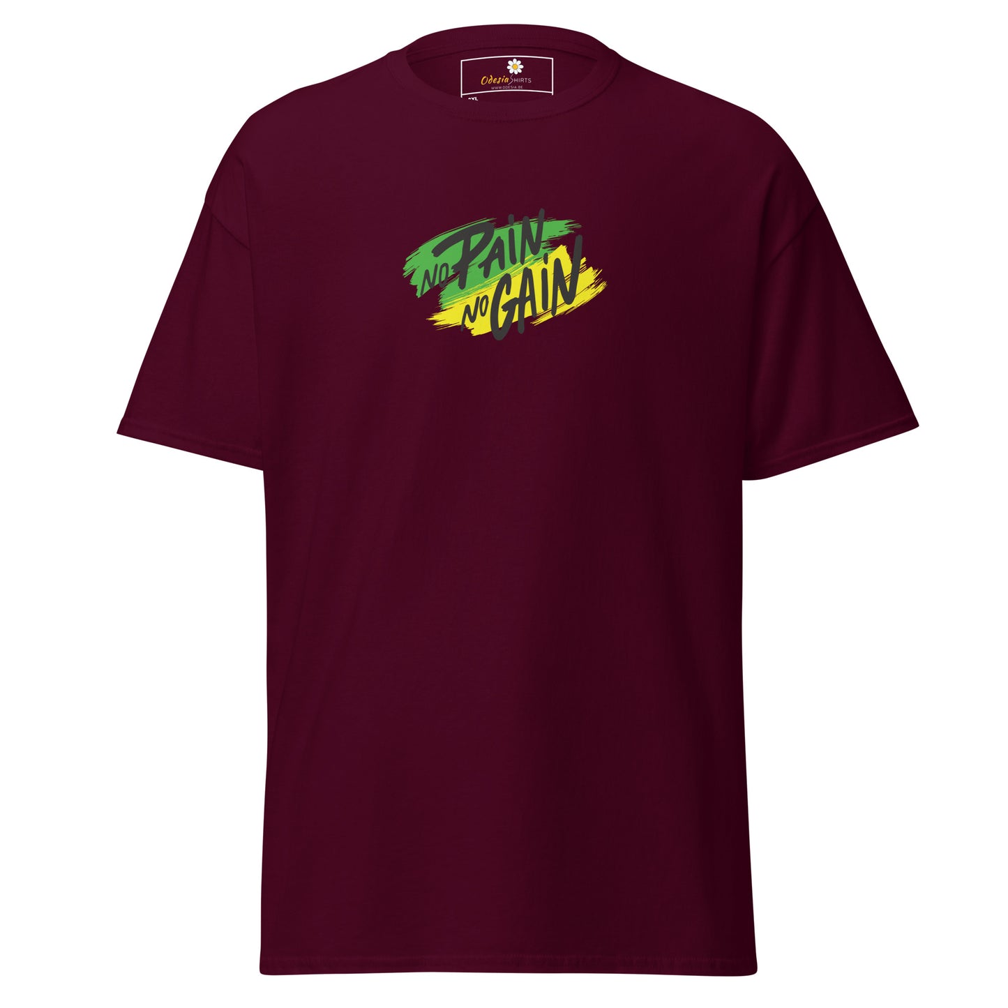 Unisex classic t-shirt - SPORT NO PAIN NO GAIN - BIG