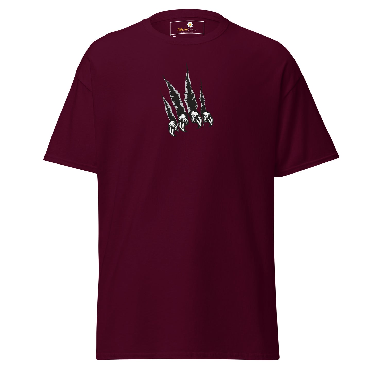 Klassiek heren t-shirt - WILDLIFE CLAWS - GROOT